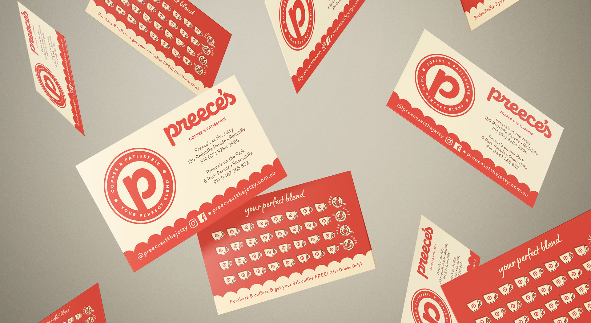 Loyalty coffee cards