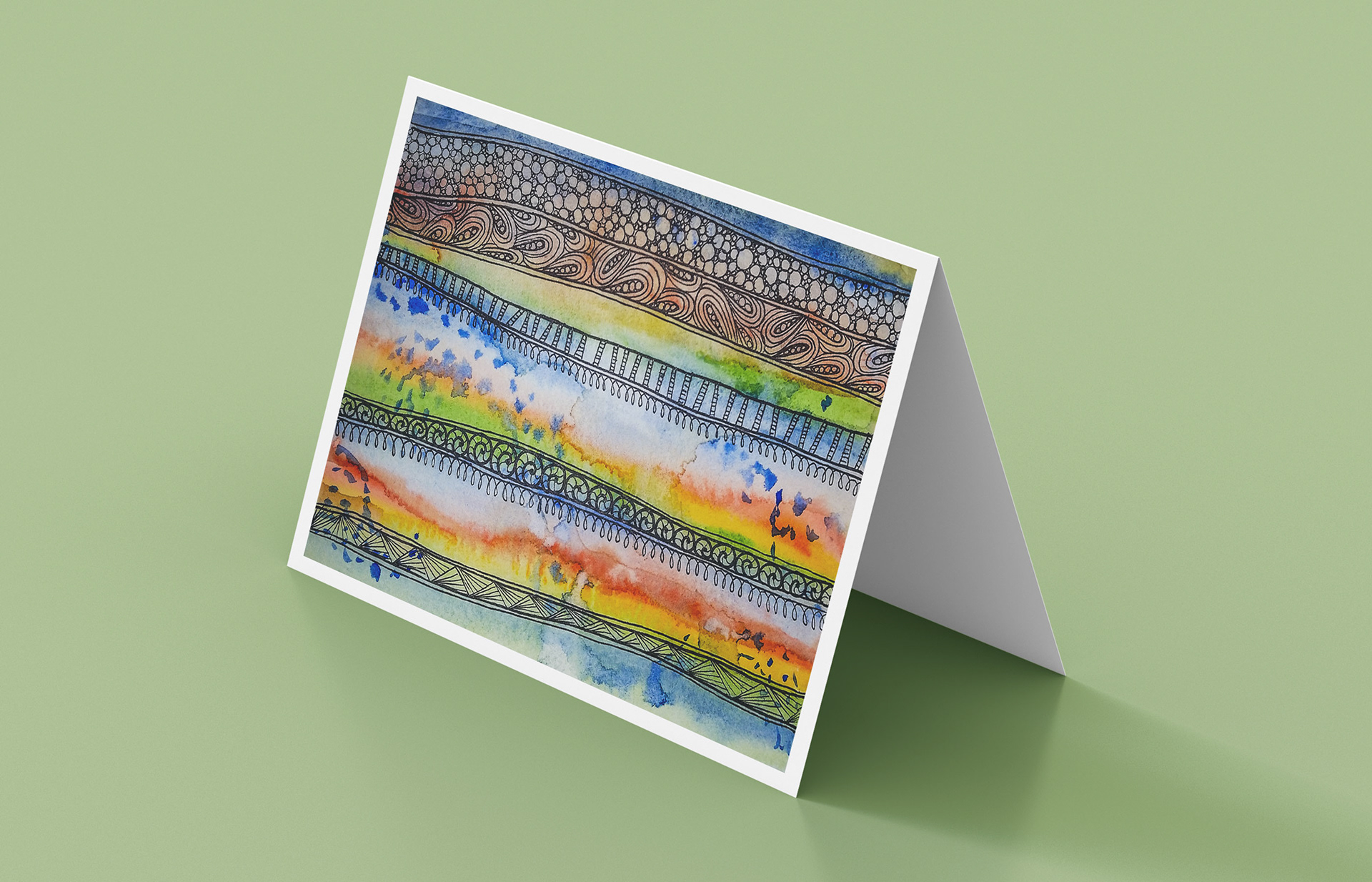 Watercolour & Ink Gift Card