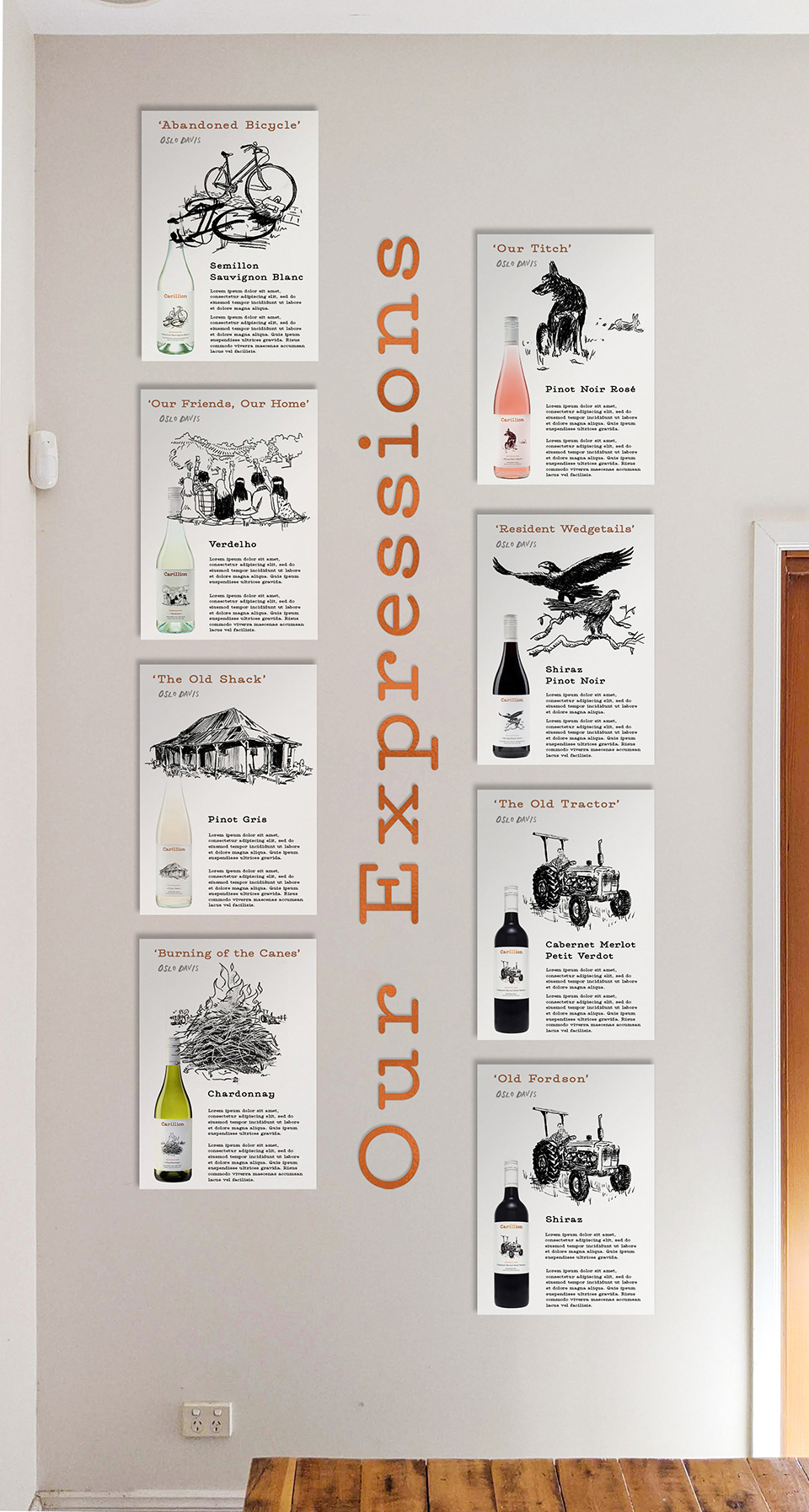 'Our Expressions' Internal Graphics