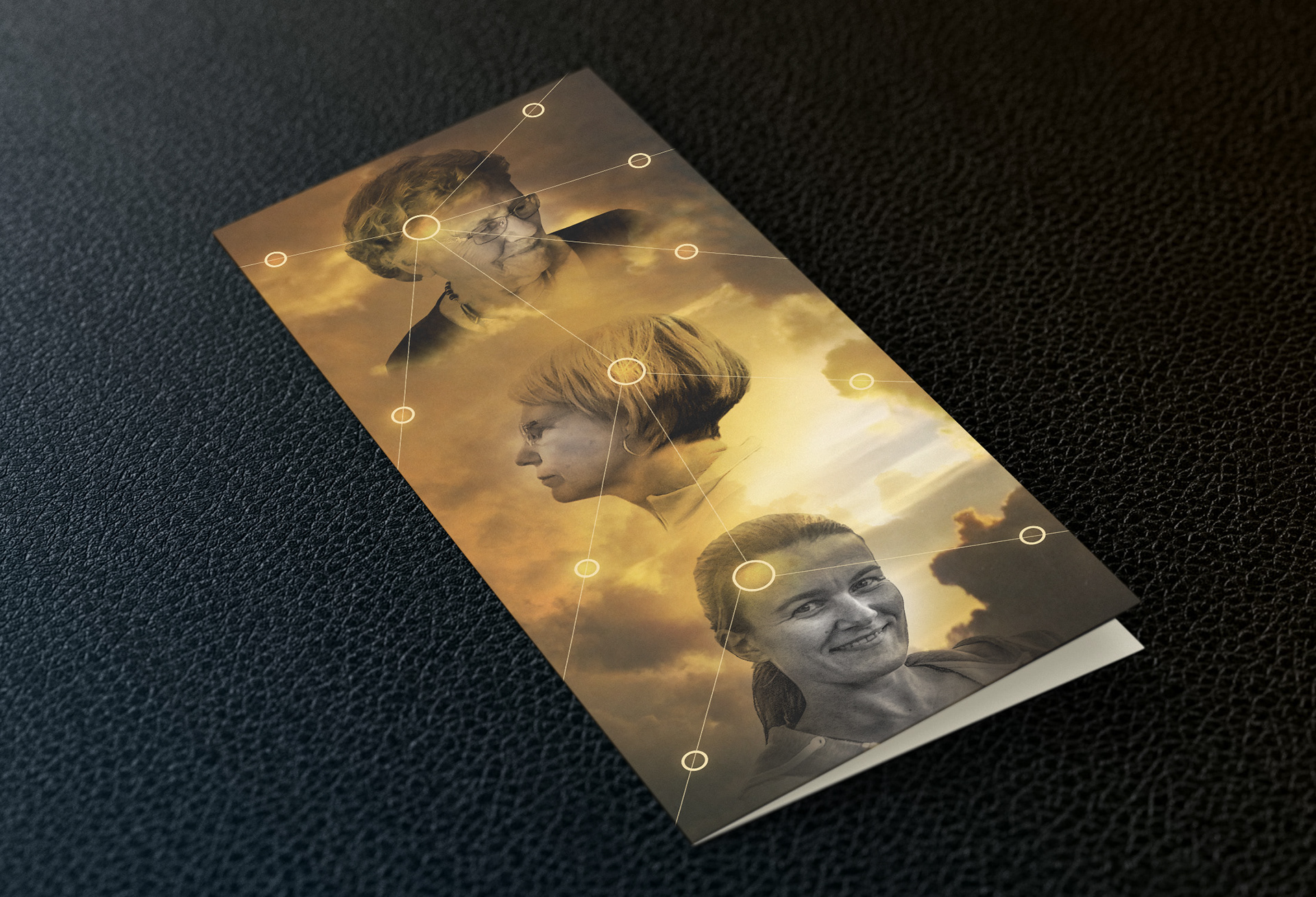 Mothers Day 'Generations' photo montage Gift Card