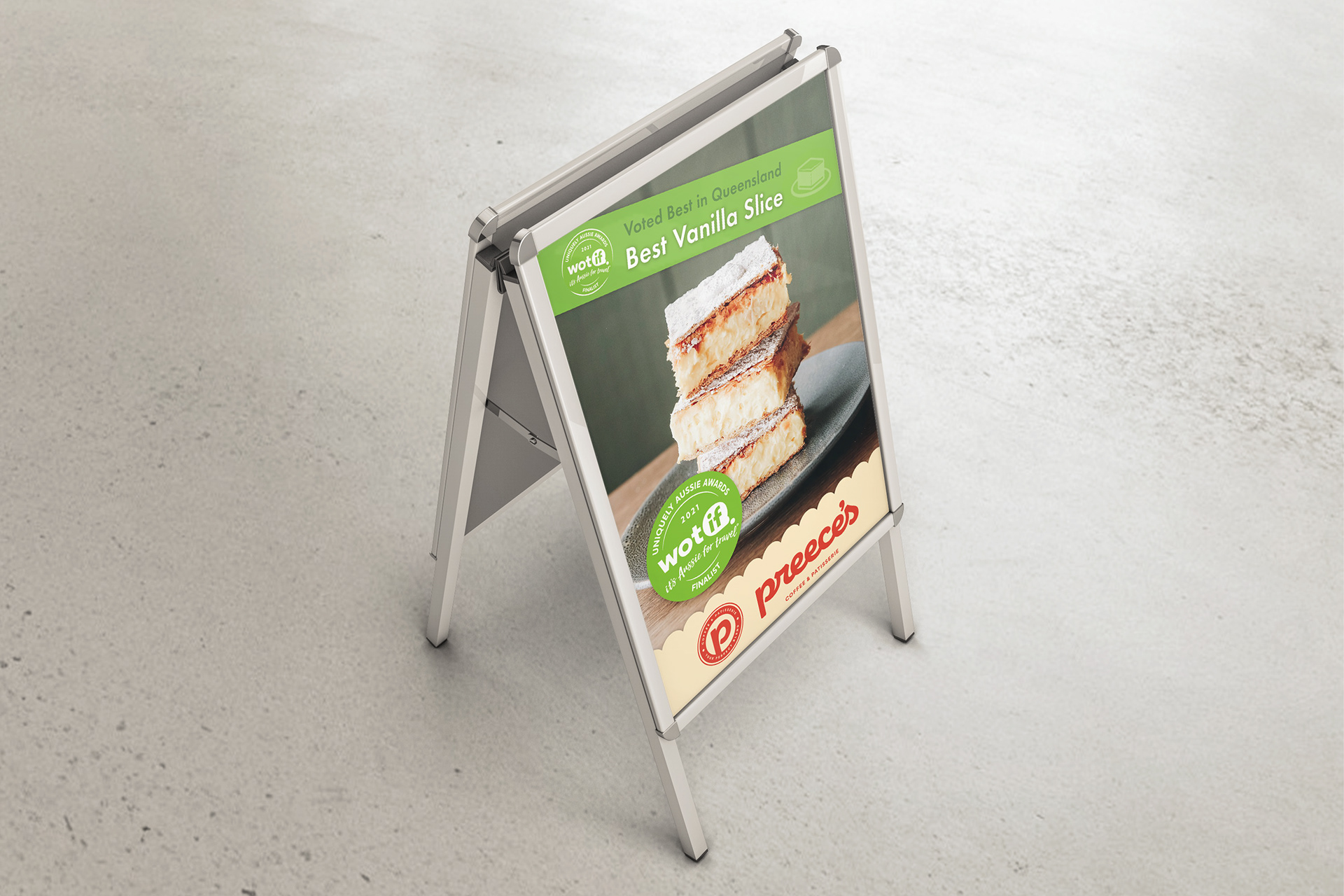 Promotional A-Frame signage