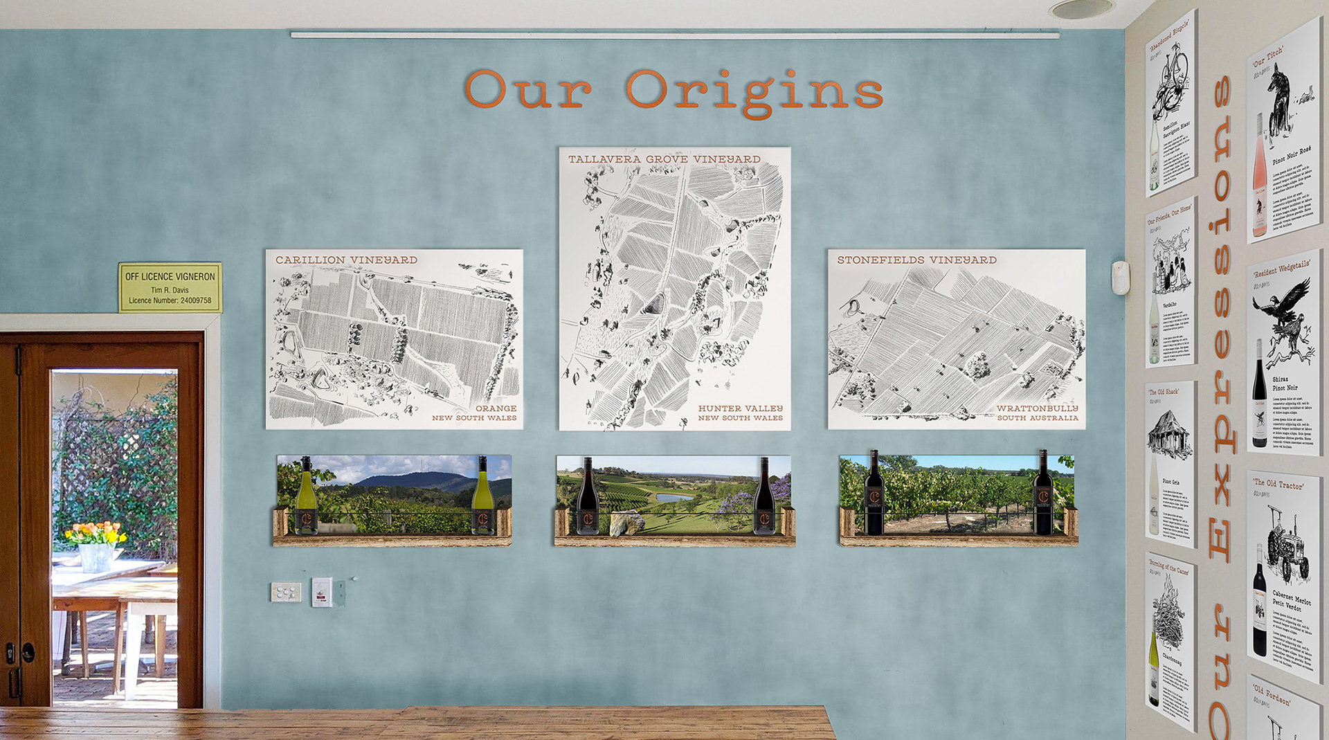 'Our Origins' Internal Graphics