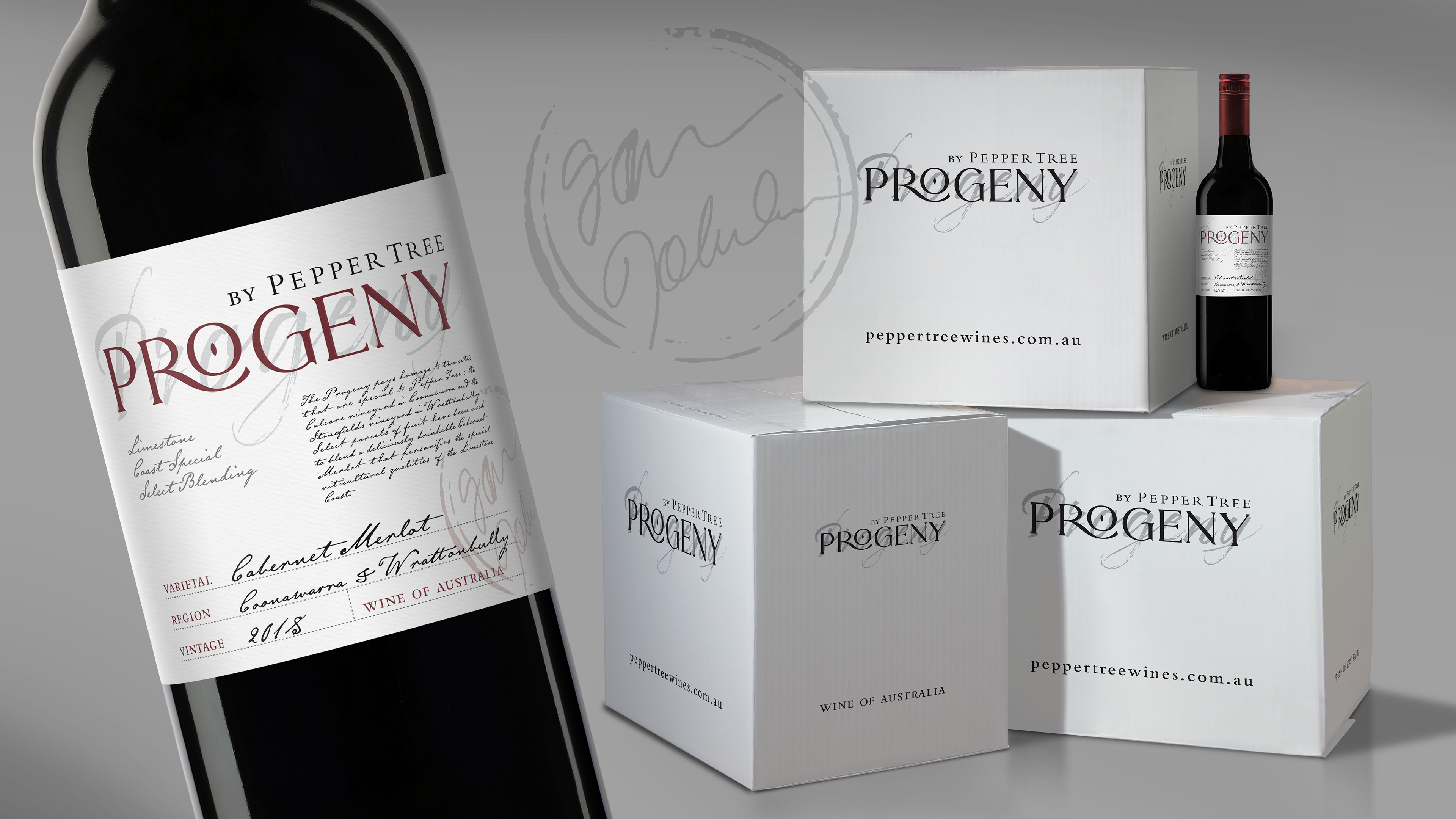 First Progeny release + customised carton cases