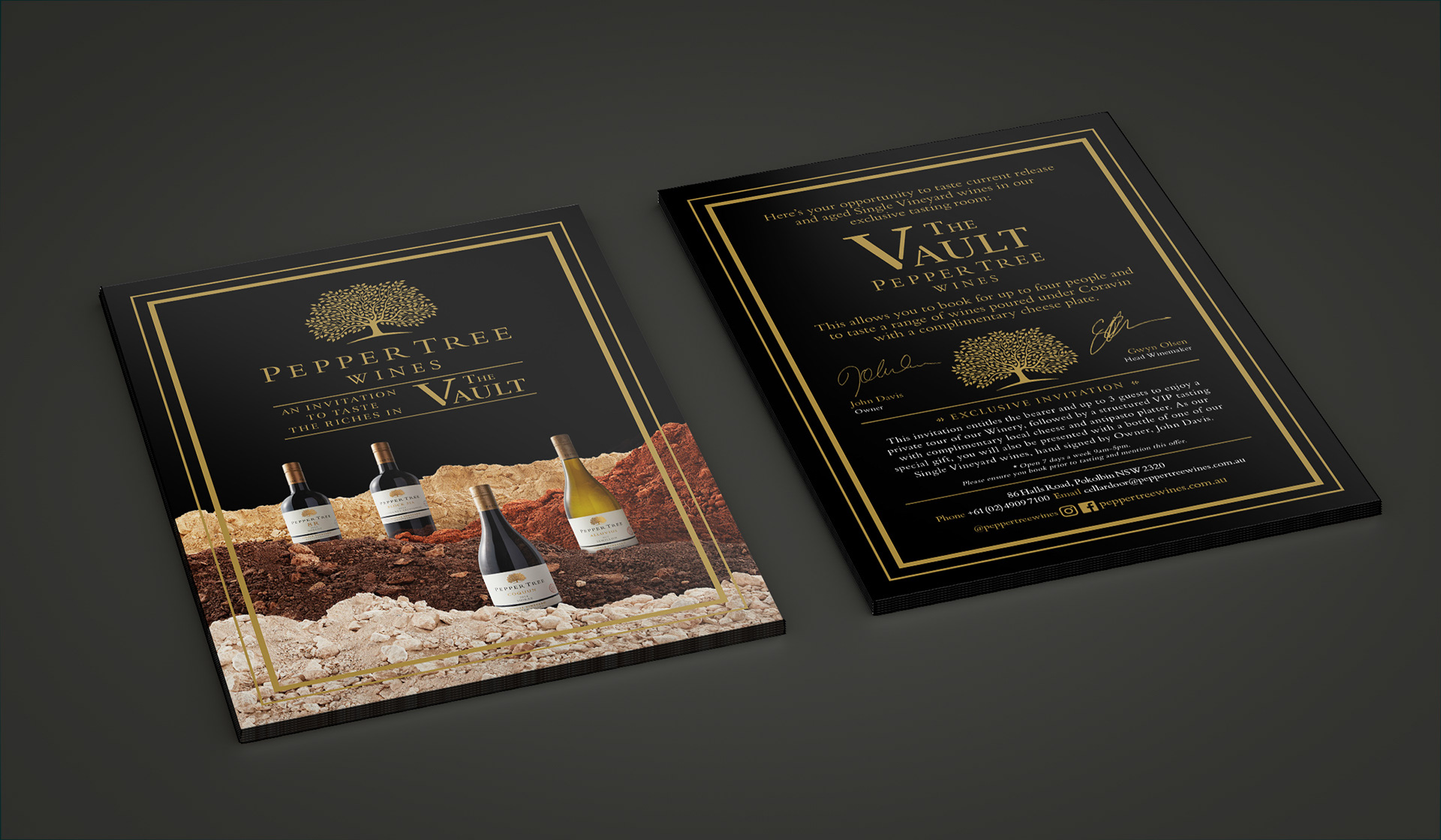 PTW Vault Tasting Experience premium voucher