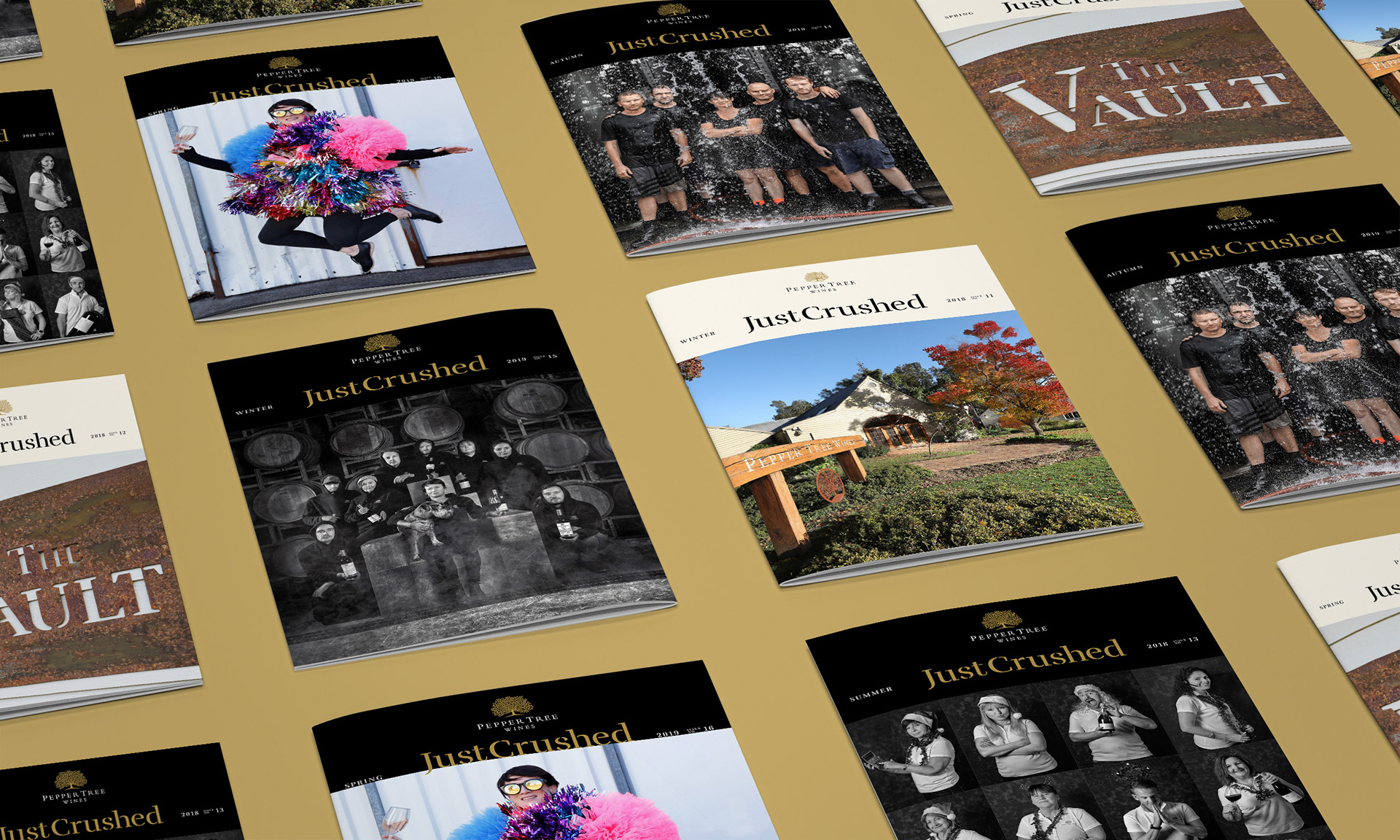 Back issue covers