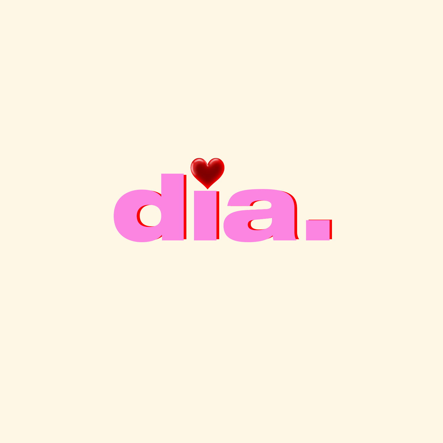 Dia "Heart" Logo