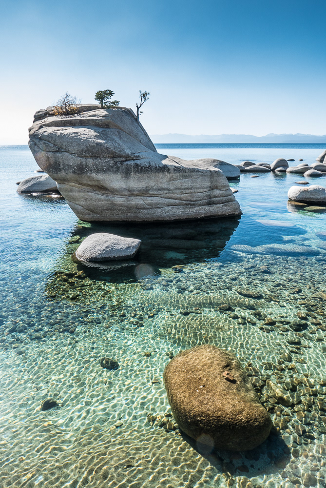 'Bonsai Rock' ~ Lake Tahoe, Nevada