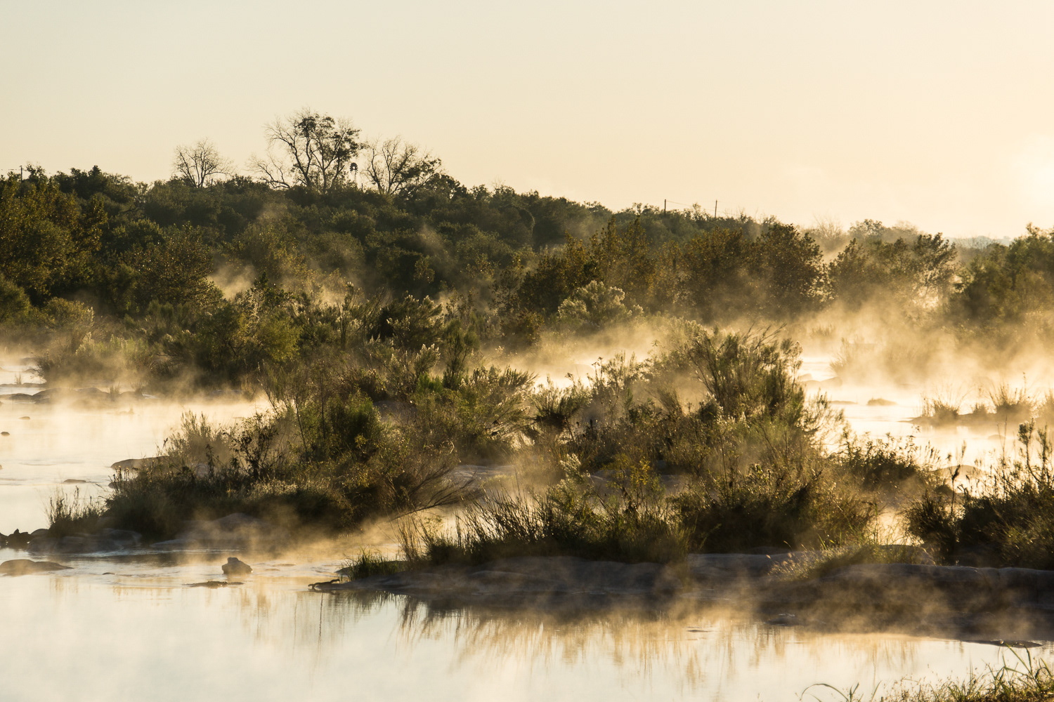 Llano River Morning | Castell, Texas