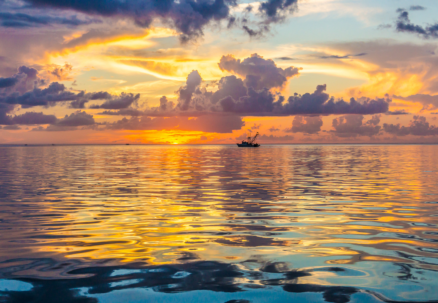Oysterman's Sunrise | Rockport, Texas