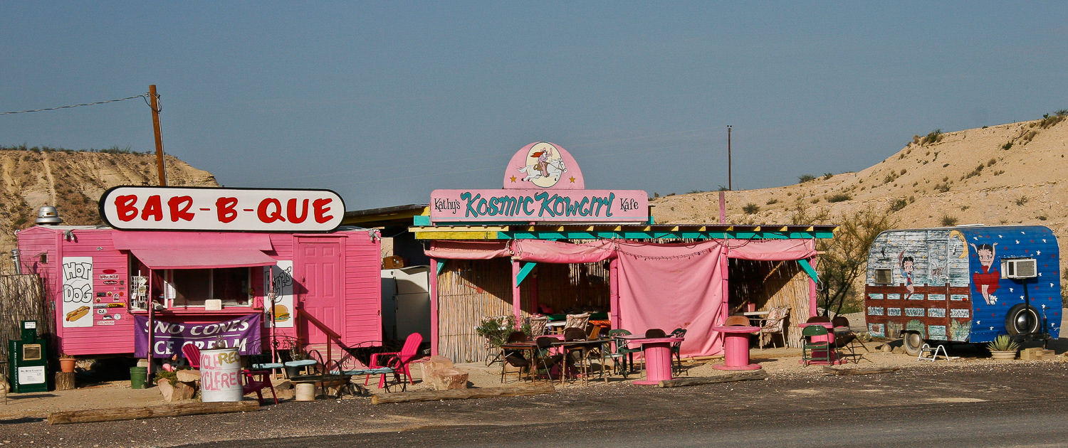 "Kosmic Kowgirl" ~ Study Butte, Texas