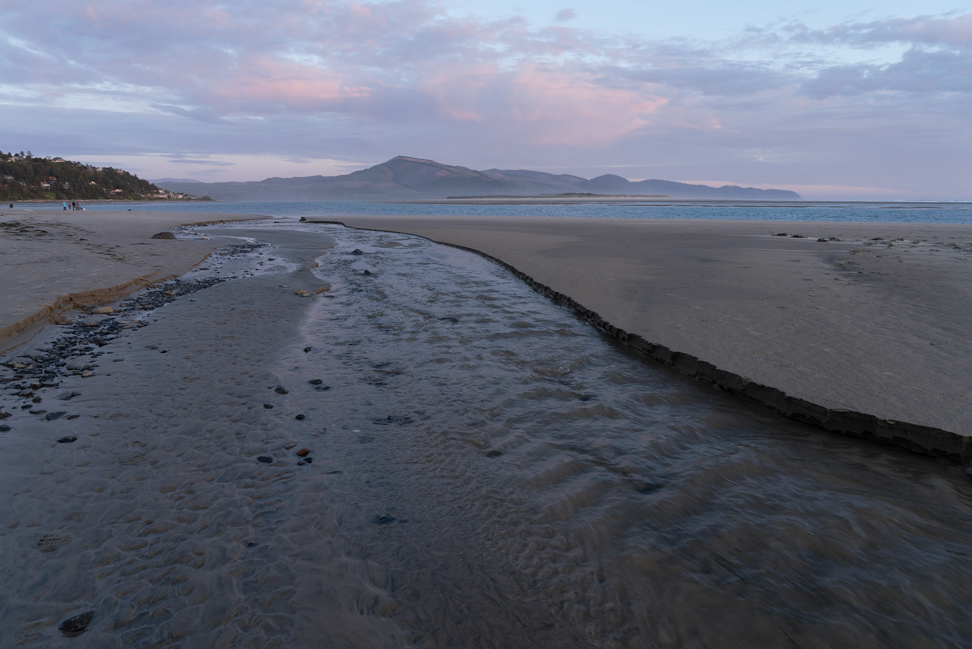 Evening clours at Oceanside, west of Tillamook OR.