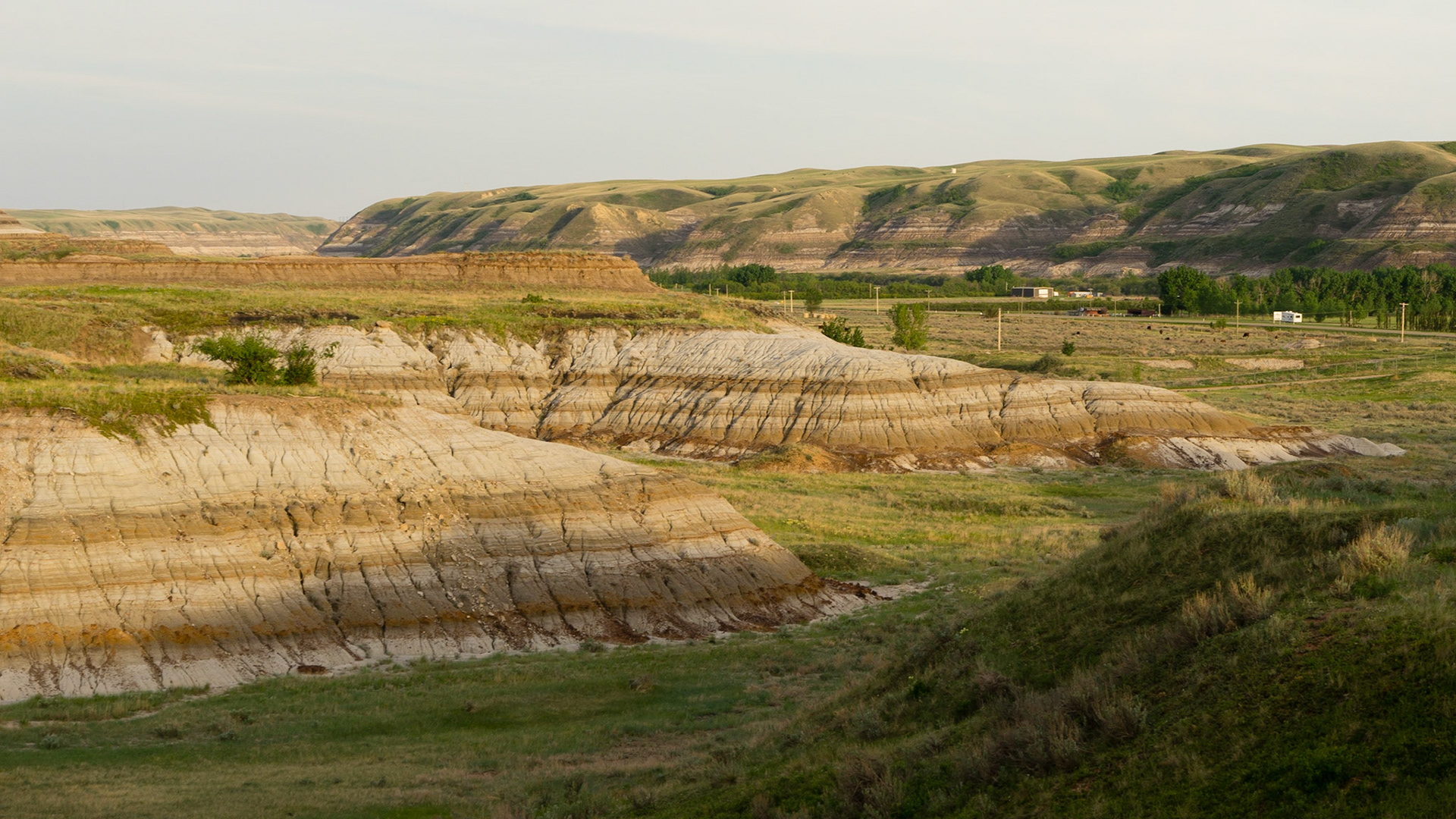 Interesting landscapes, Drumheller AB