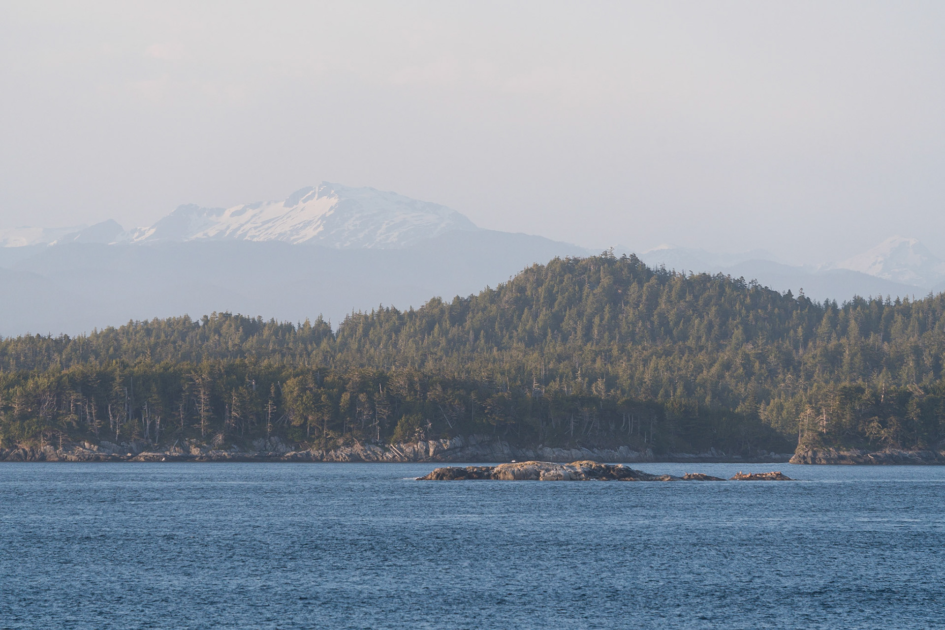 The Inside Passge, from Port Hardy to Prince Rupert.