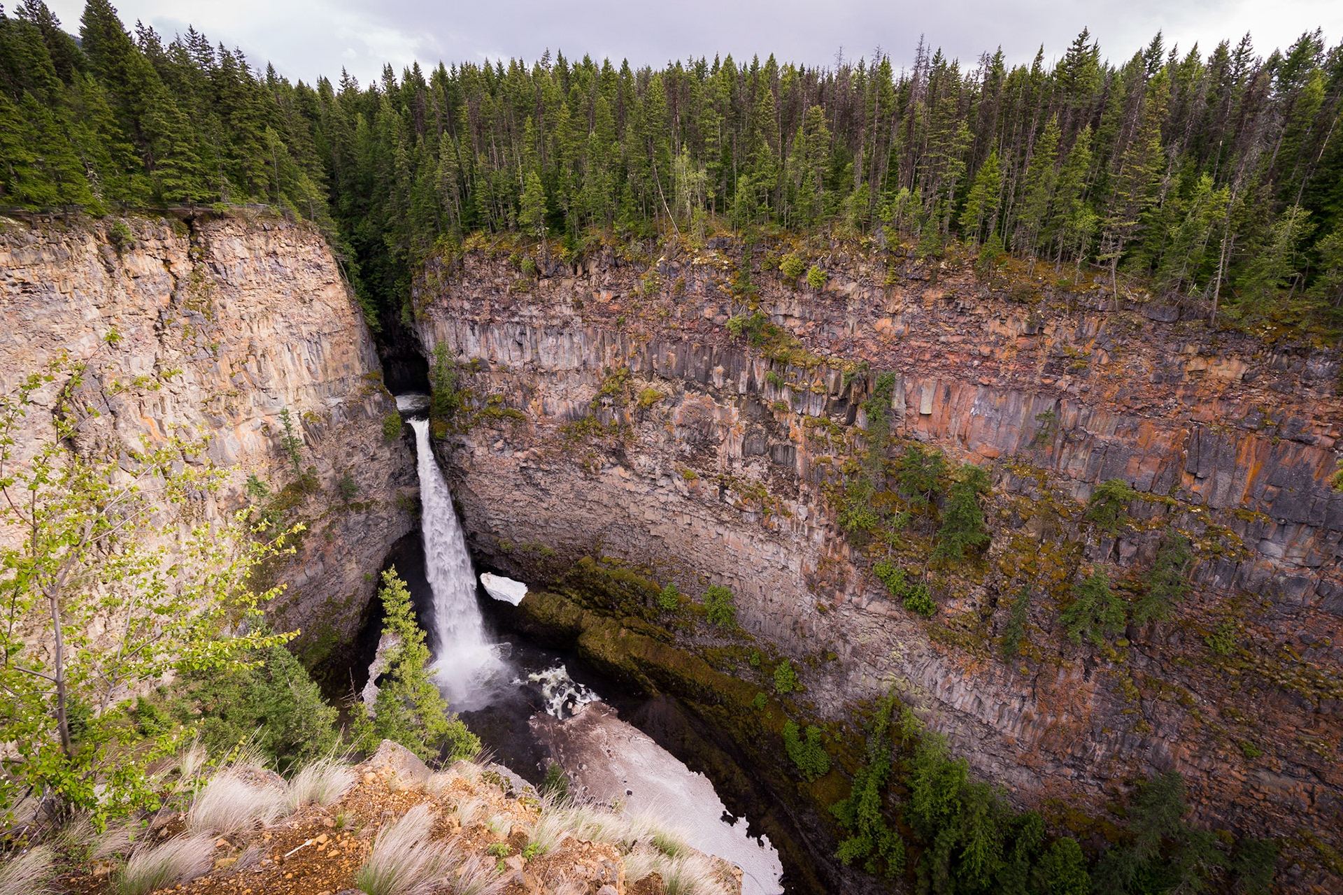 Spahats Falls, near Clearwater BC