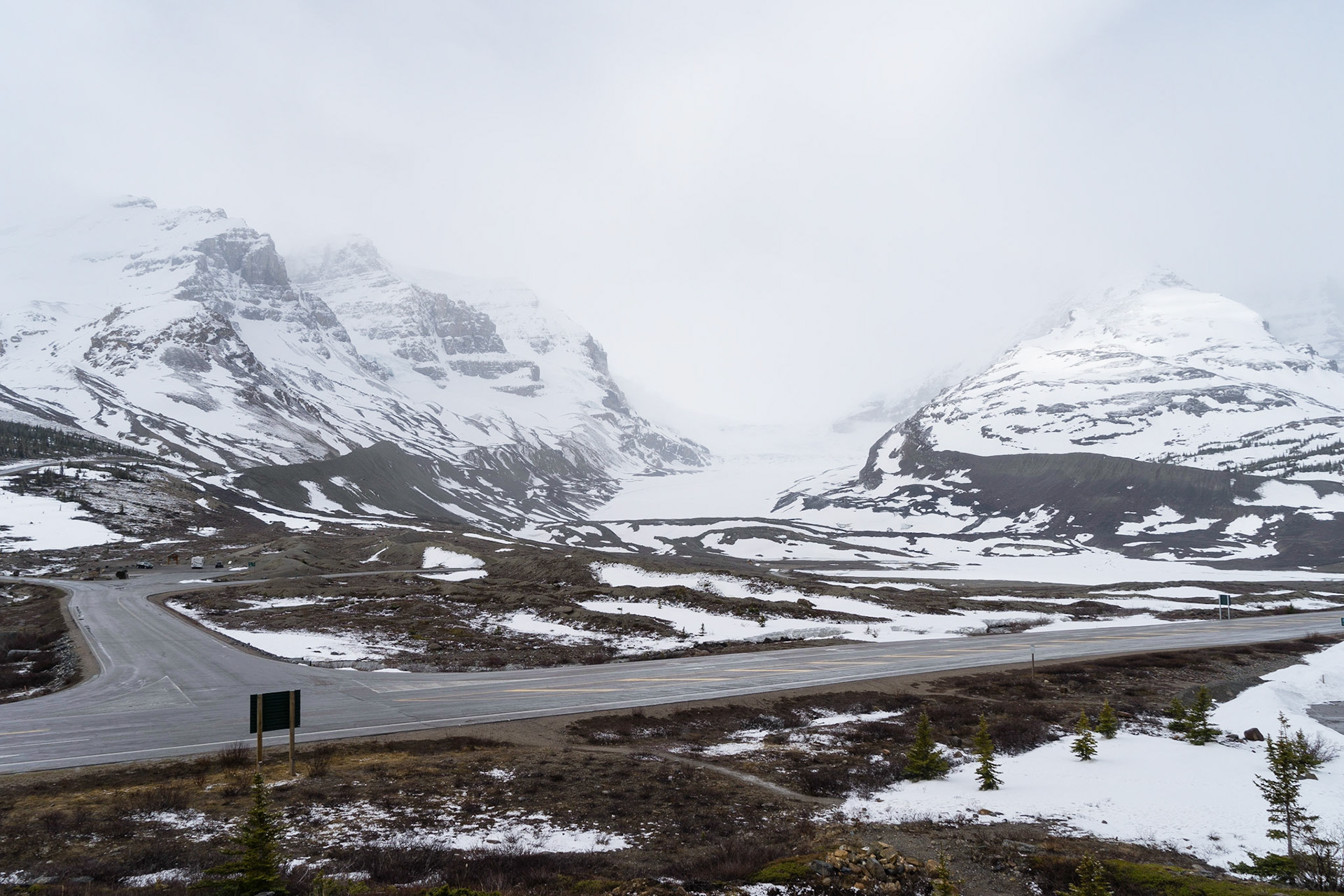 Glacier. Icefield Parkway, AB