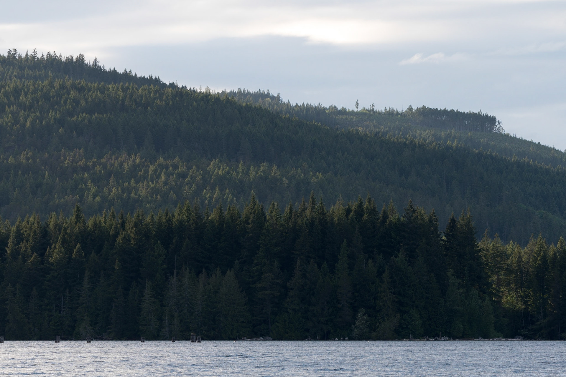 Comox Lake on Vancouver Island