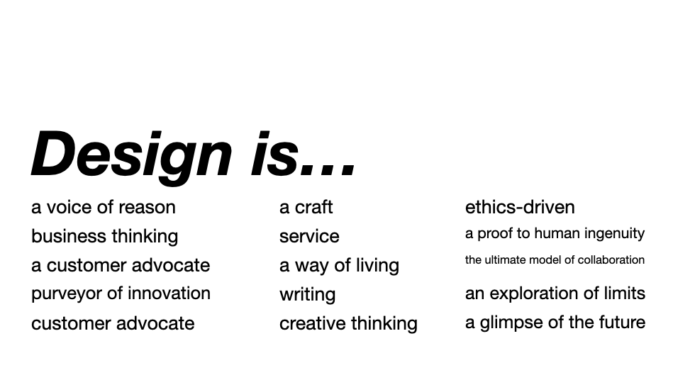 What is design?