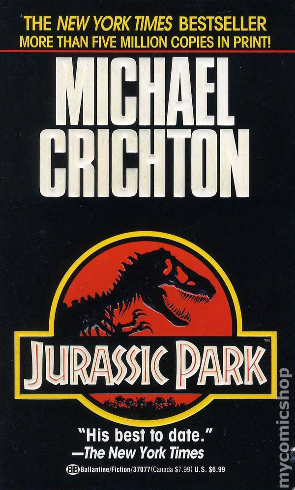 Jurassic Park by Michael Crichton