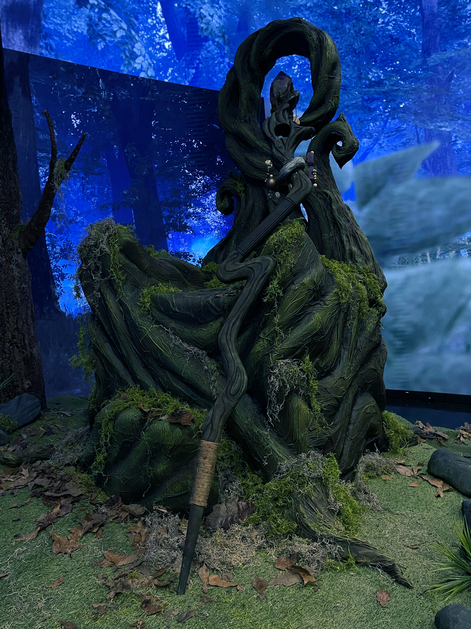 Fae's Throne - CNC, Pink Foam Sculpting, Laser cut, Paper Mache, and Paint