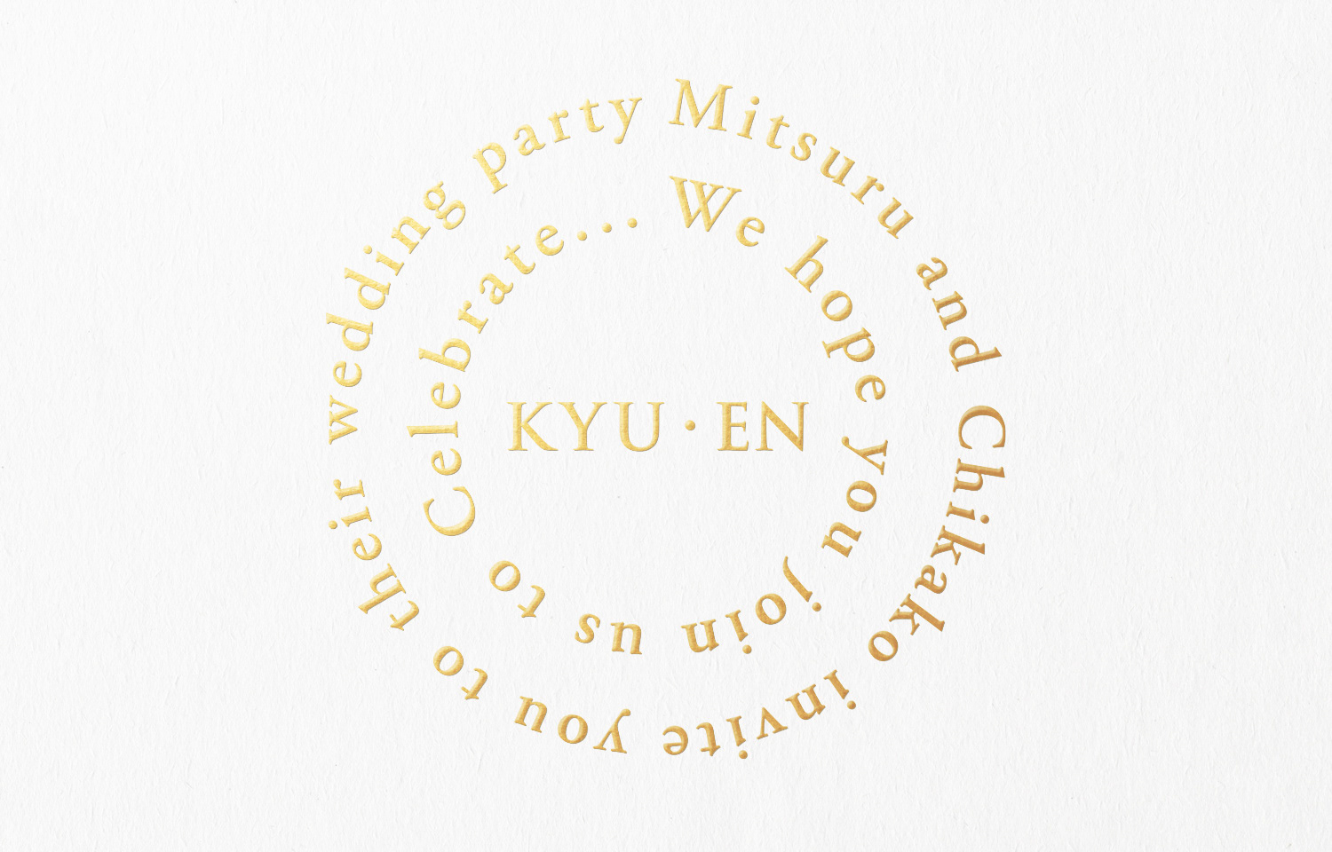 インビテーションカード