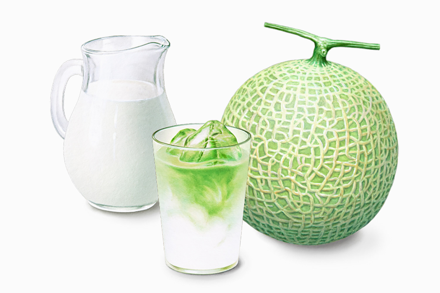 メロンオレ イメージイラスト