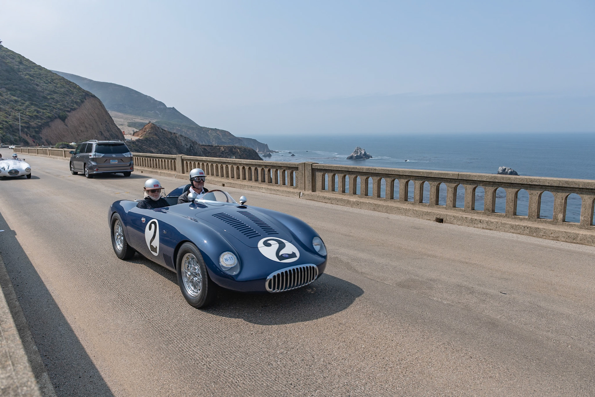 Most of the OSCA bodies built prior to 1955 were constructed by the factory because there were few coachbuilders located near to its premises in Bologna. After Carrozzeria Morelli, based a few kilometres away in Ferrara, rebodied an OSCA MT4 in 1953, the Maserati brothers signed a contract for more OSCA bodies, and soon OSCA bodies made up 90 percent of Morelli’s business. Of all the 78 MT4 chassis built, Morelli was responsible for around 25 of them. This MT4 1500 (chassis 1168) has a rare streamlined Morelli body built for American racer Paul Pappalardo. Later owners included Richard Gent, James K. Wolosoft, Eric Bauer, and Joel Finn. Its current owner bought the car in 1995 and showed it at Pebble Beach in 1996. It has recently been restored for its return visit.