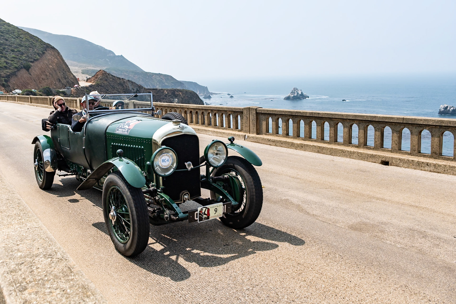 1929 Bentley 4½ Litre Tourer Vanden Plas Trevor Tomkins, Mike DrennanMill Valley, CA