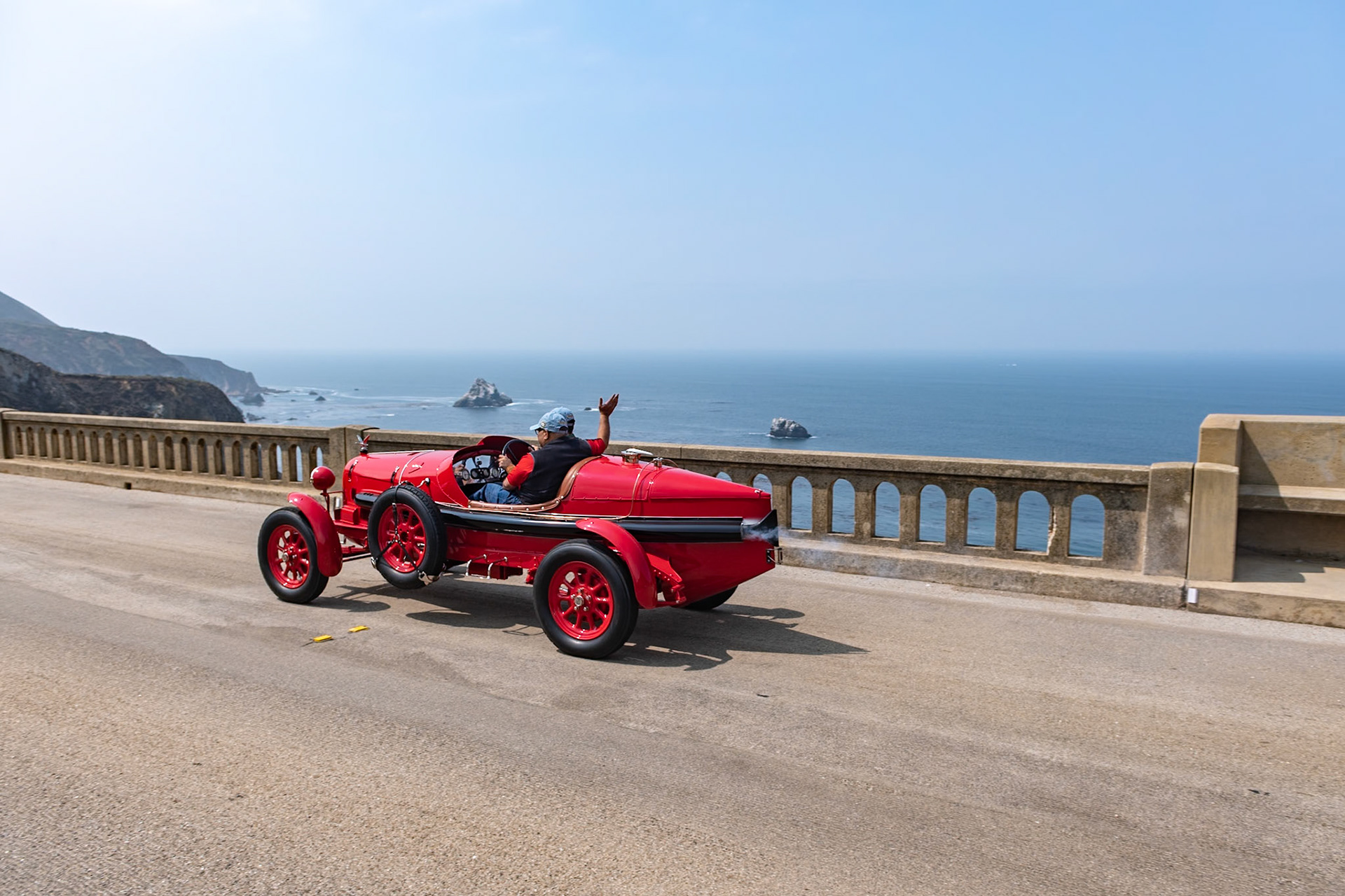 The Maharaja of Patiala ordered this Fiat after seeing a similar 1½-liter Fiat race at Monza in 1920. He requested artillery wheels, but the car arrived in India with wire wheels too weak for the local roads, so it was sent back to Turin for wheel replacement. The Maharaja was a keen supporter of the British Empire, contributing to the war effort during the Great War and being involved with many British charities. He was equally well known for his many accomplishments in India, including captaining the Indian cricket team in 1911. He was married 10 times and had 88 children, but was perhaps most famous for his passion for motor cars. He had 44 Rolls-Royces, all specially built for him. The Fiat 501S Corsa was among a few non–Rolls-Royce motor cars in his collection. Its subsequent history is not well known, but in the 1970s it was found in very bad condition with a tree growing through the cockpit. Its current owner has completely restored the car for its first visit to the United States.