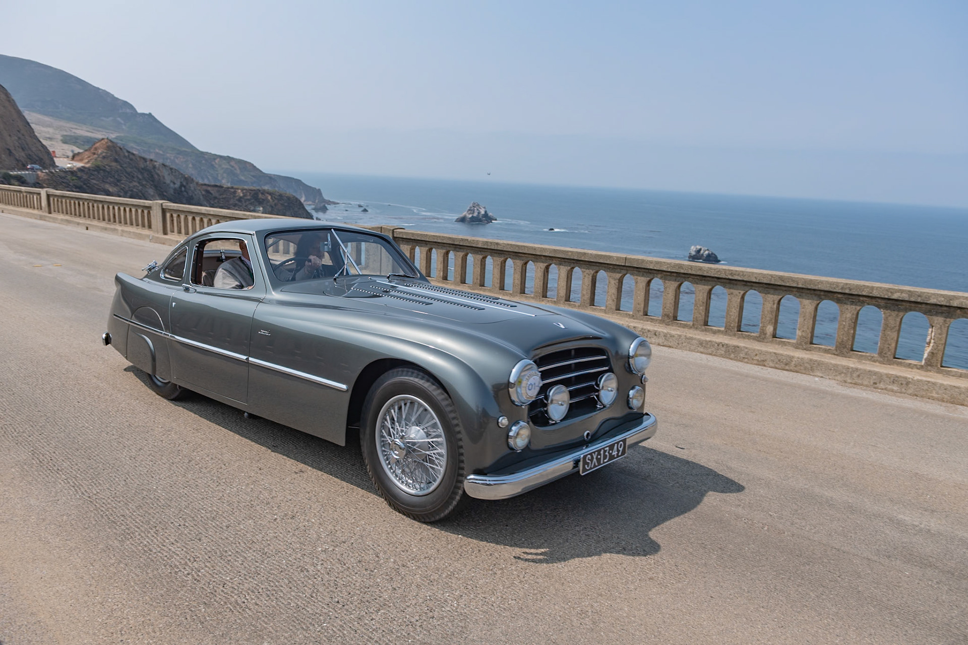 Built between 1948 and 1953, the Talbot Lago T26 Grand Sport with its powerful 6-cylinder engine was the last of Talbot’s great coachbuilt cars. Just 36 Grand Sports were constructed on Talbot’s short chassis, and each one was unique. This particular T26 Grand Sport is the only one bodied by the coachbuilder Pennock in The Hague. In fact, it was the last body built by the Dutch company before it closed down in 1952. The chassis was ordered by amateur racing driver Maneer Reichmann, who specified several modifications suitable for rallying, including uprated suspension and a sports gearbox. After the body was completed, the car was shown by Pennock at the 1952 Amsterdam Motor Show just before Reichmann entered it in Holland’s famous Tulip Rally. Its later history is not known, but the car spent over 40 years in the United States before returning to the Netherlands in the late 1990s. In 2006 it made its first public appearance in many years at the Dutch Concours d’Élégance Paleis Het Loo, where the car won best in class.
