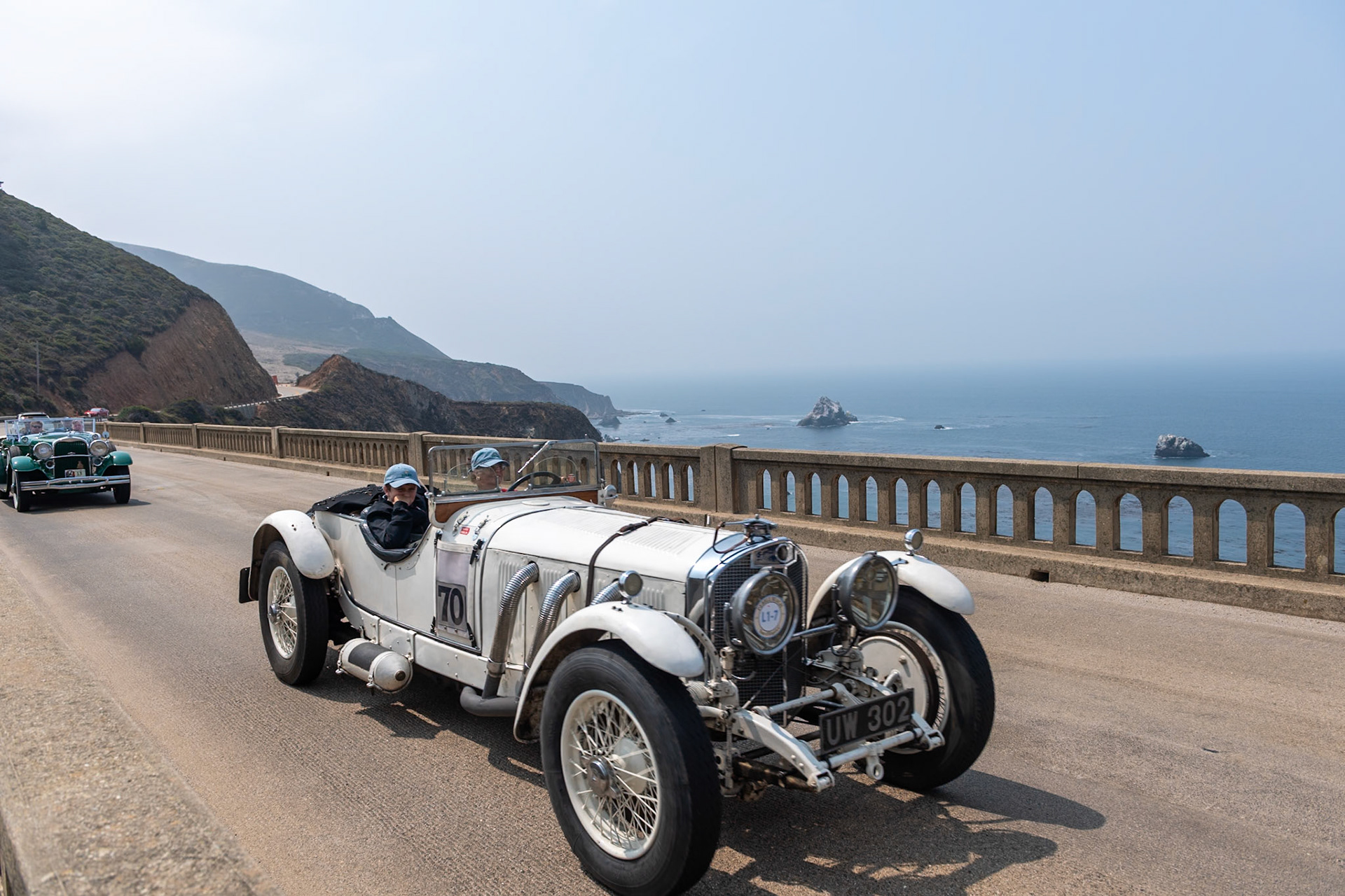 In mid-1928 a new version of the Mercedes-Benz S was produced, designated as the SS or Super Sport. Intended as a grand tourer, the SS used the 6-cylinder engine from the Type 630, but it was bored out to 7.1 liters, providing an additional 40 horsepower. With the supercharger engaged, the SS could produce 200 bhp. The car was so powerful that it easily beat almost all the cars of its era and could achieve a top speed well in excess of 118 mph. This car was originally built for Rudolf Caracciola for the 1929 Ulster Tourist Trophy race held on the Ards road circuit in Ireland. Caracciola went on the win that race and then later drove this car in the 1930 Irish Grand Prix, the 1931 German Grand Prix, and the 1931 Mille Miglia. The car was then purchased by Earl Francis Howe, who raced it in the United Kingdom, earning five first-place finishes. This car retains all of the original components and drivetrain and is in very original condition.