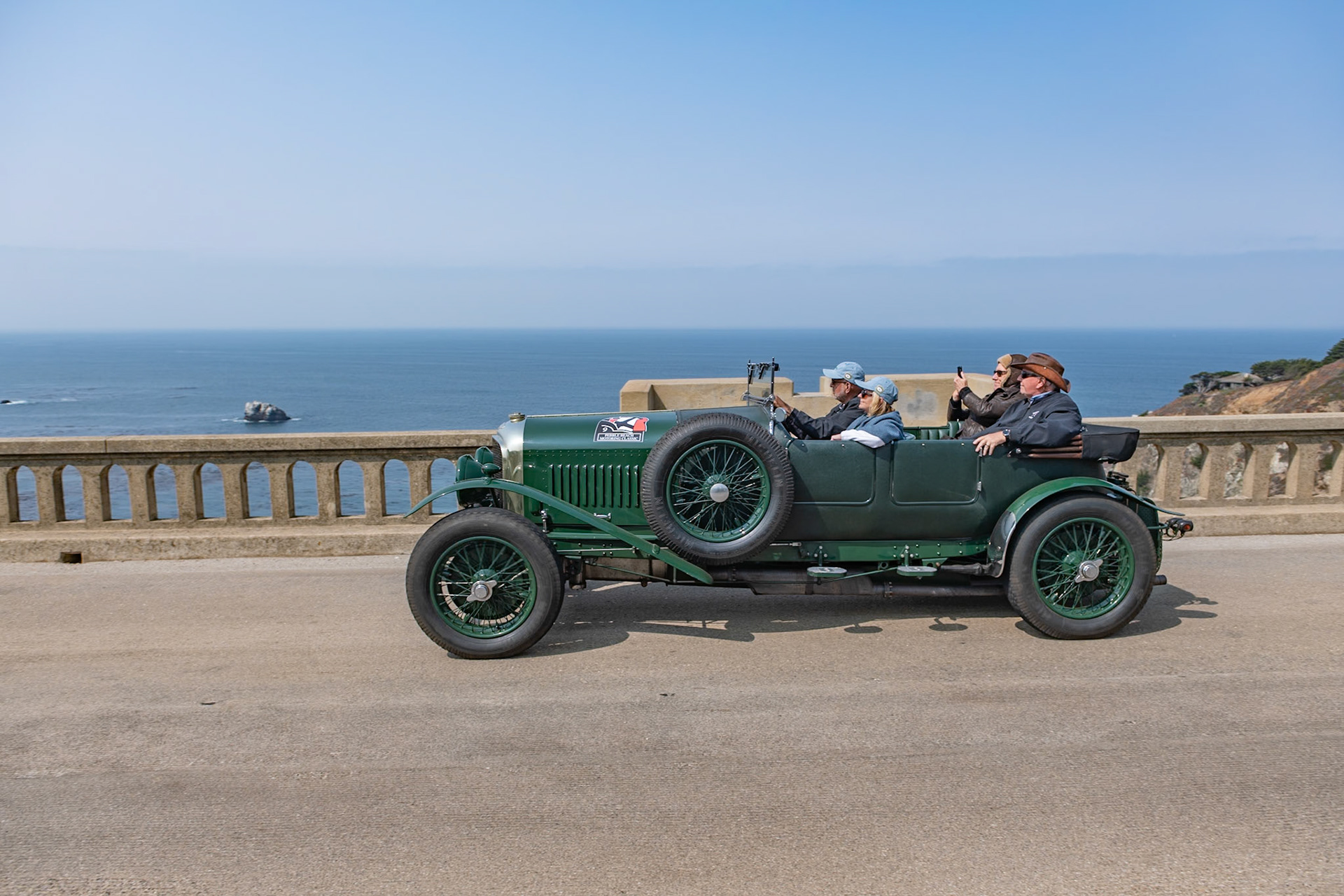 1929 Bentley 4½ Litre Tourer Vanden Plas Trevor Tomkins, Mike DrennanMill Valley, CA