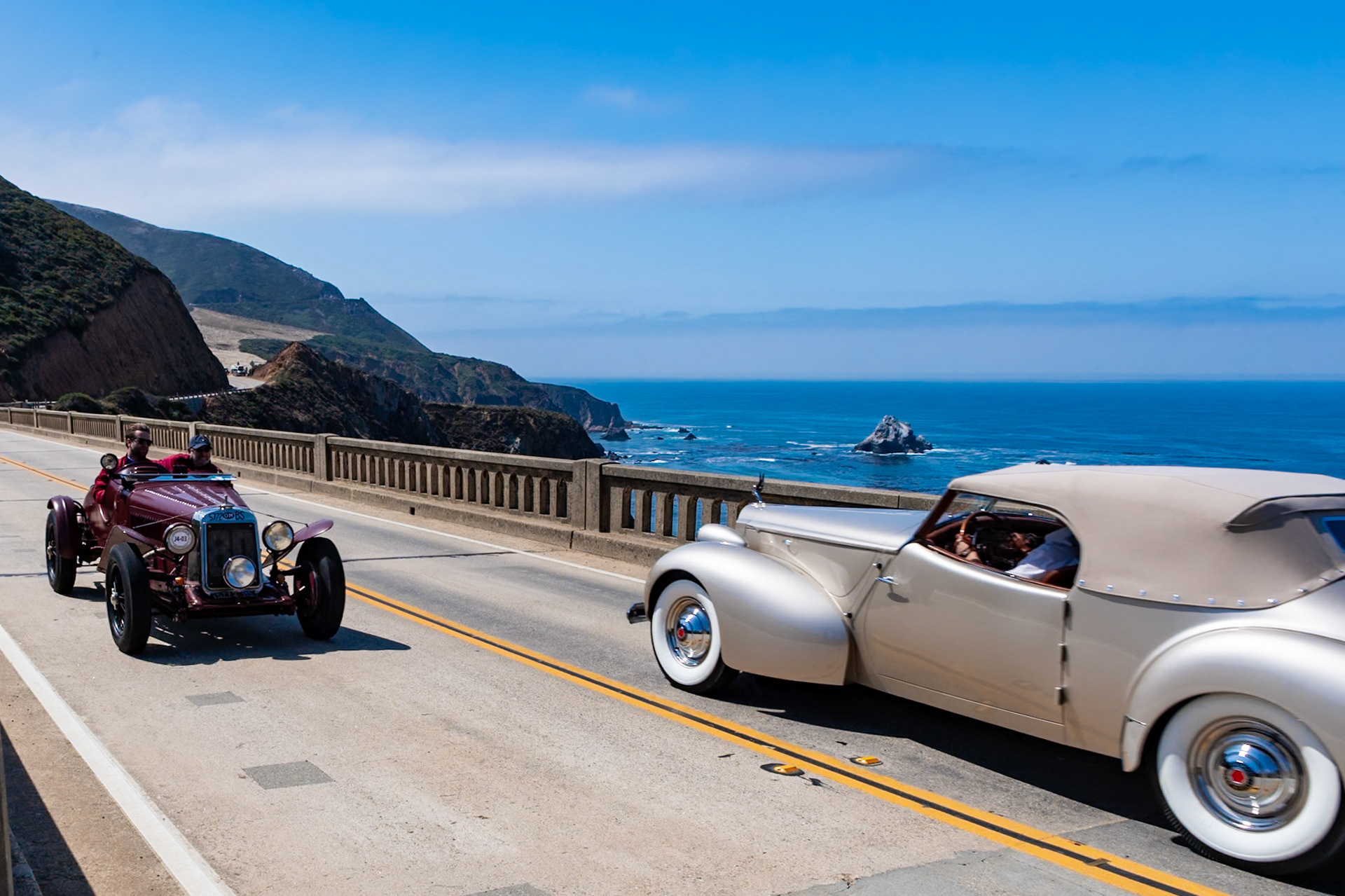 Officine Meccaniche introduced the 4-cylinder Tipo 465, designed by the Austrian engineer Lucien Barratouch, in 1920. This was followed by the 6-cylinder Tipo 665 “Superba,” which was first shown at the Milan Auto Salon in 1923. The Tipo 665 remained in production until 1932 and its engine and chassis were continually improved. The first 1927 Mille Miglia witnessed a 1-2-3 finish by the OM cars, the first and last win for the company. The cars were improved further, and this OM team car is one of 25 similar models entered for the 1930 Mille Miglia. After finishing second in its class and seventh overall in the 1,000-mile race, it was also entered in the 1930 Targa Florio and the Circuito di Caserta. The car remained with the OM company, which merged with Fiat in 1938, until the car was purchased by its current owner in 2004.