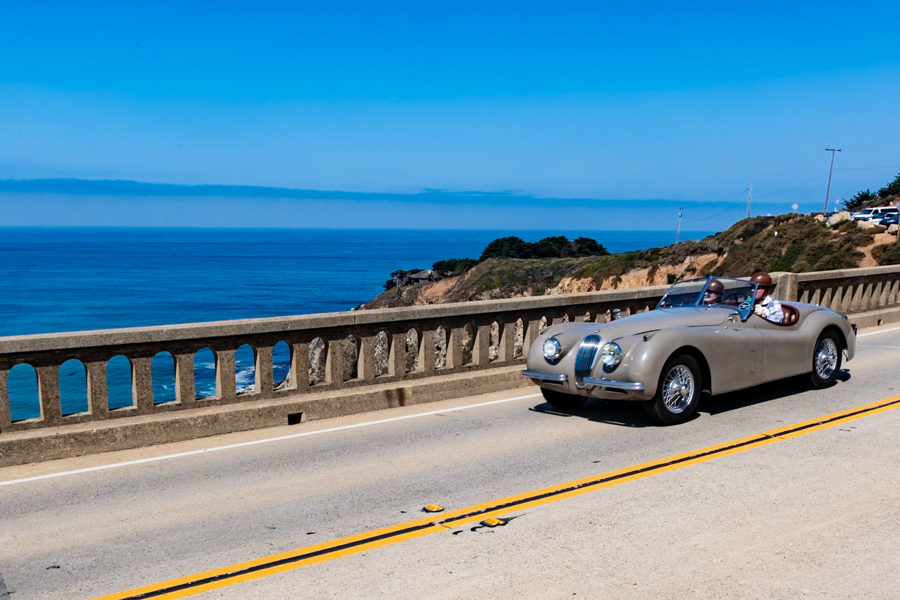 The Jaguar XK120 was launched in open two-seater roadster form at the 1948 London Motor Show. It heralded a huge change in fortunes for the postwar Jaguar company; sales in the United States soon brought in much-needed cash. This Jaguar XK120 was imported by Max Hoffman at the beginning of 1954 and was sold to Bernard Yurt, a U.S. Air Force sergeant from Boston who later founded the New England XK Association. Yurt took fastidious care of his XK120, driving it only on special occasions and displaying it occasionally at regional car shows. When the current owner bought the car from Mr. Yurt’s family in 2014, it had just 54,000 miles on the odometer. It has never been damaged, modified, painted or restored.