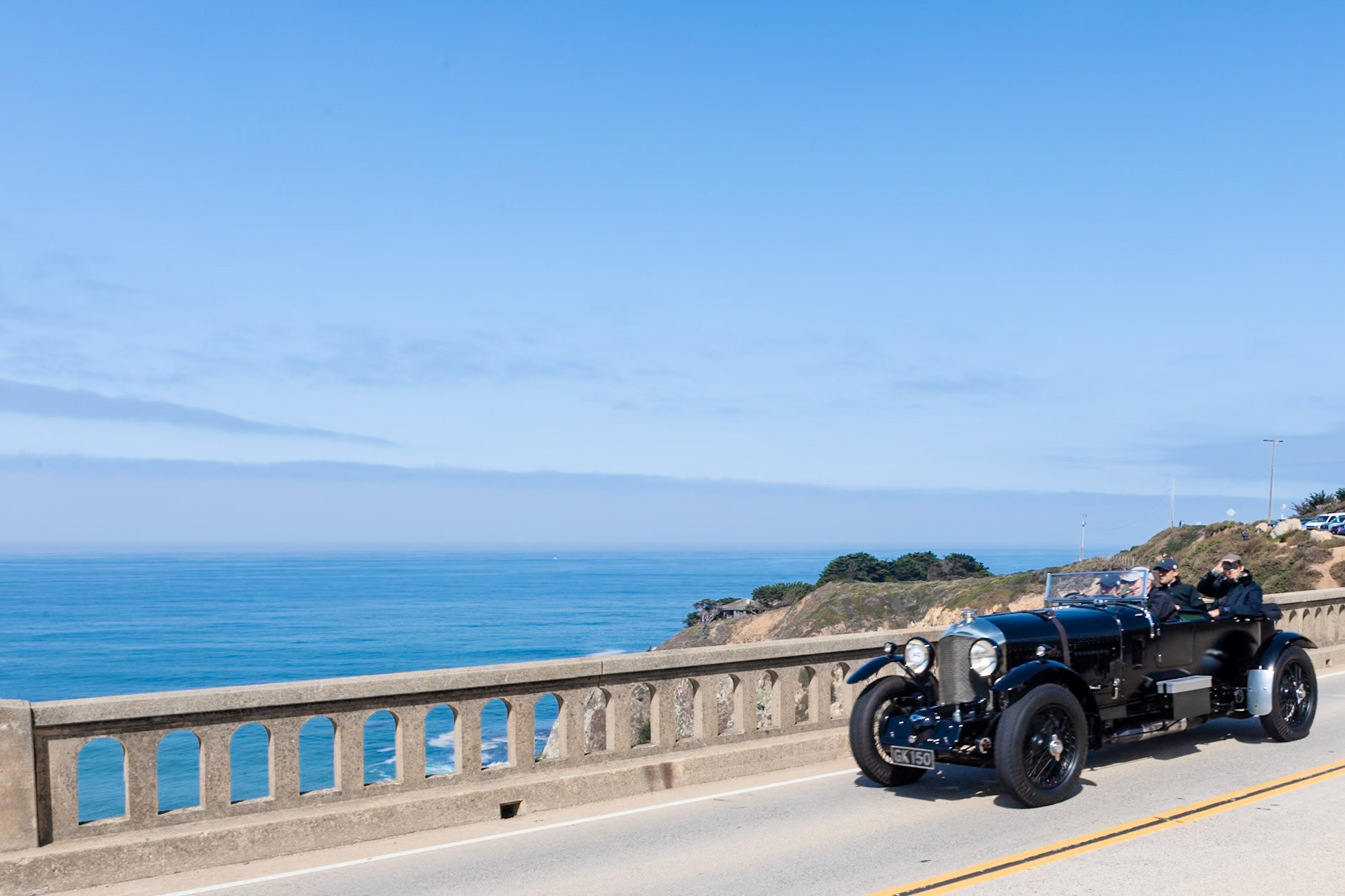 This car (chassis 3918) is one of the original 50 supercharged 4½ Litre “Blower” Bentleys. It is also one of just three Blowers built by Tim Birkin to Le Mans specifications, with extended bonnet, external Le Mans fuel tank, and team car instrument panel. The car was built for Billy Fiske, the Cresta Run Bob-Sleigh Champion. Fiske was also the first American to join the British RAF in 1939 and he tragically lost his life flying a Hurricane during the Battle of Britain. While in his possession, this car lapped Brooklands’ outer circuit at 121.4 mph. After Fiske, the car was in single ownership for 50 years before changing hands. It has recently undergone a complete restoration by Bentley expert Graham Moss, who reunited the car with its original engine and finished the body in the period-correct Rexine fabric.