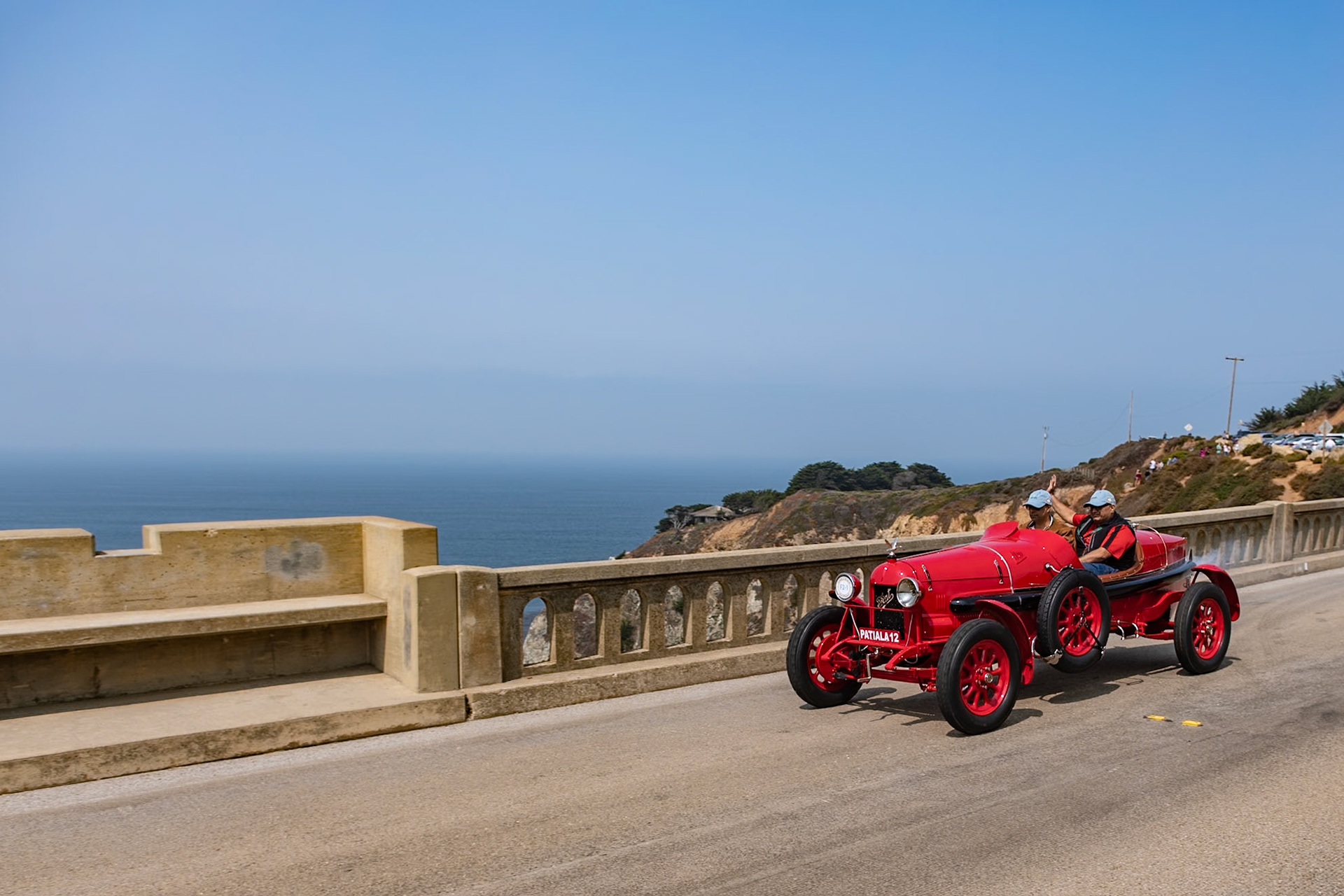 The Maharaja of Patiala ordered this Fiat after seeing a similar 1½-liter Fiat race at Monza in 1920. He requested artillery wheels, but the car arrived in India with wire wheels too weak for the local roads, so it was sent back to Turin for wheel replacement. The Maharaja was a keen supporter of the British Empire, contributing to the war effort during the Great War and being involved with many British charities. He was equally well known for his many accomplishments in India, including captaining the Indian cricket team in 1911. He was married 10 times and had 88 children, but was perhaps most famous for his passion for motor cars. He had 44 Rolls-Royces, all specially built for him. The Fiat 501S Corsa was among a few non–Rolls-Royce motor cars in his collection. Its subsequent history is not well known, but in the 1970s it was found in very bad condition with a tree growing through the cockpit. Its current owner has completely restored the car for its first visit to the United States.