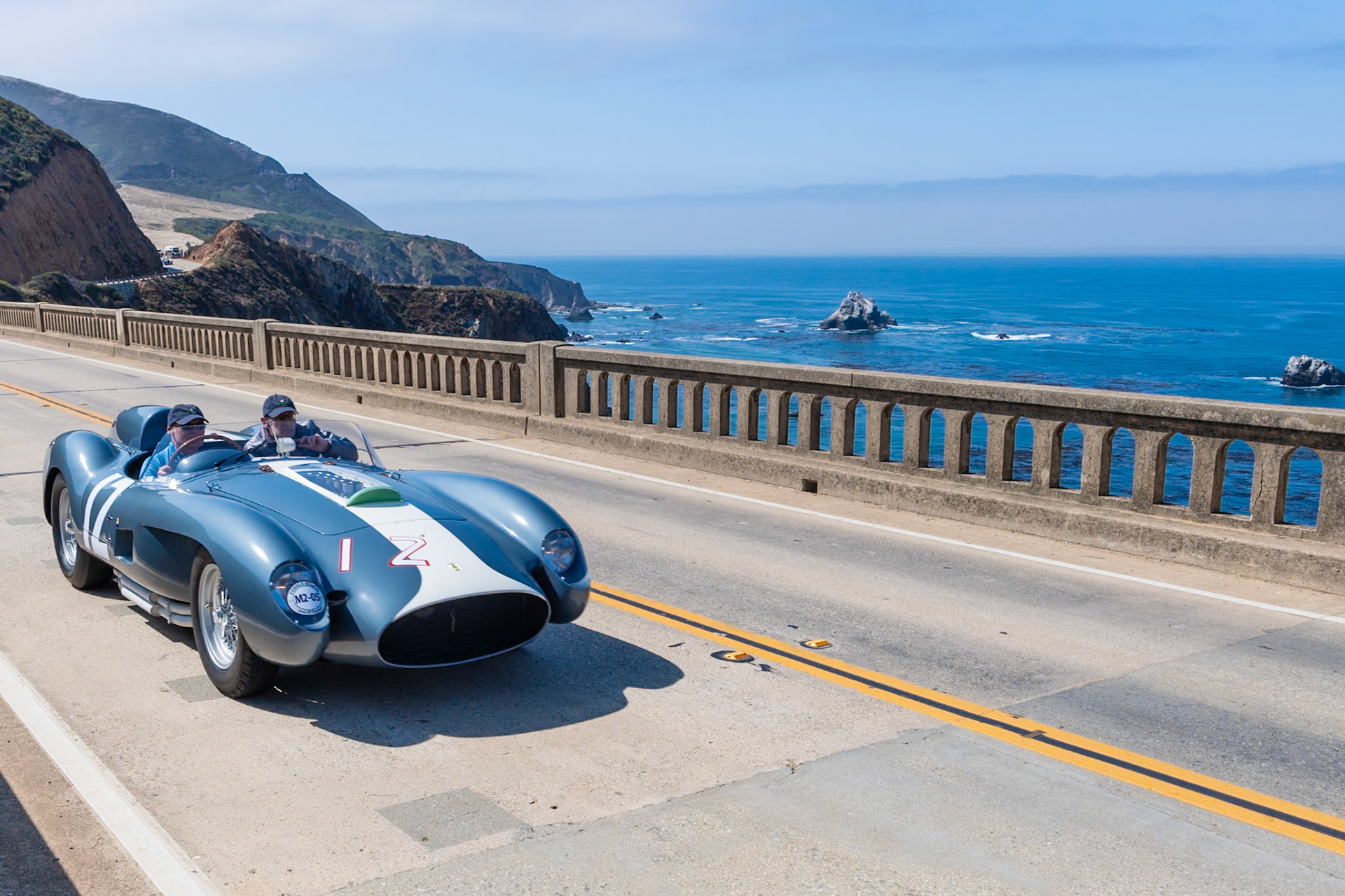Three Ferrari 335 Sport Spyders with V12, 4-liter engines were built in 1957—and then Luigi Chinetti persuaded Enzo Ferrari to build one more. This Spyder (chassis 0764) was completed by Scaglietti at the end of 1958. It was first presented at the New York Auto Show and was soon nicknamed the “Super Testa Rossa.”  Alan Connell purchased the car and raced it at Road America, Watkins Glen, Daytona and Nassau in 1959 and 1960. Thereafter it was owned, driven and enjoyed by several different collectors, and in 1990 it was notably lent to Phil Hill to drive in the Mille Miglia Storica. The current owner acquired the Spyder in 2013.