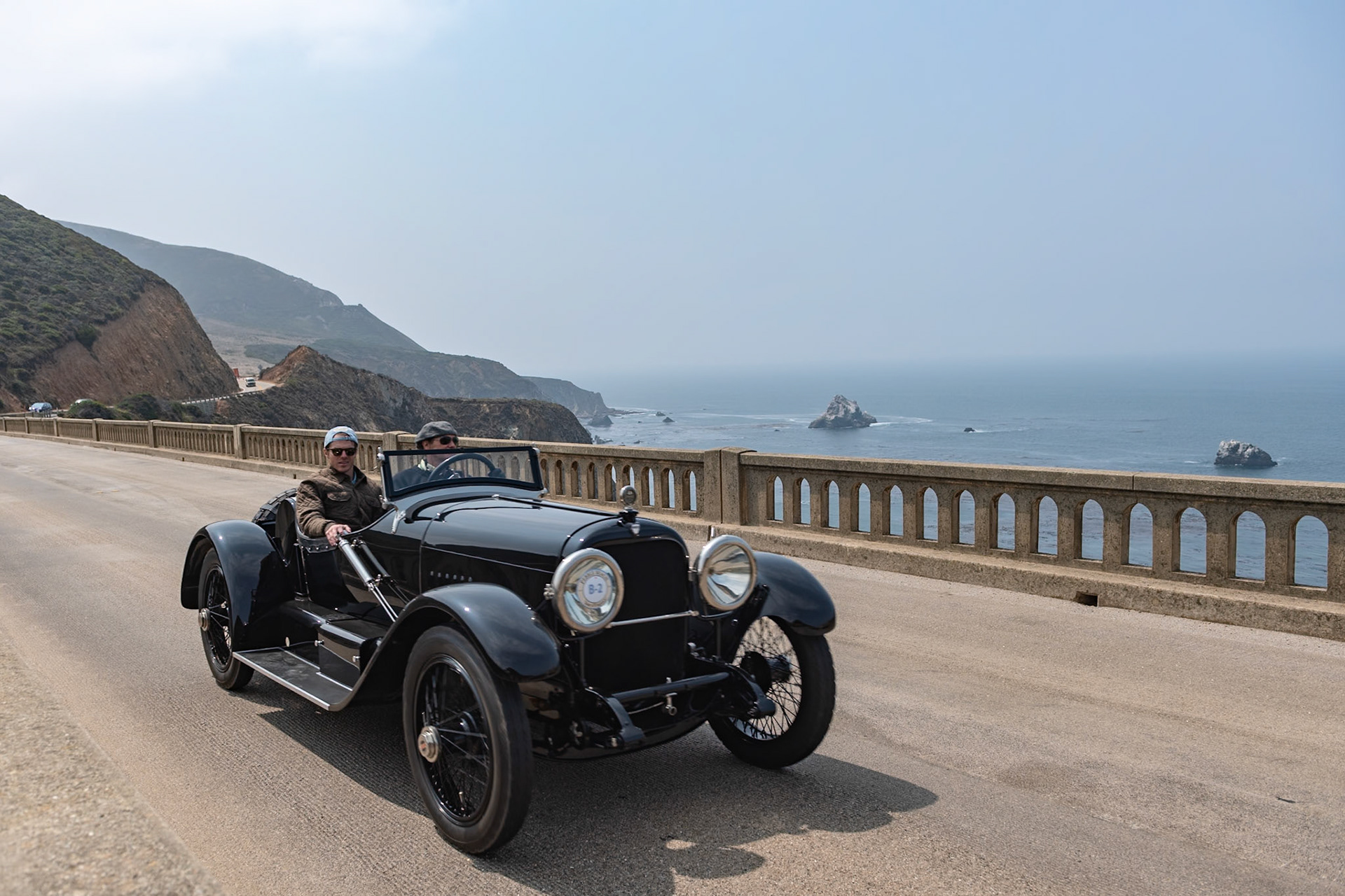 Mercer was world famous for the fast and agile automobiles it built before World War I. In 1915, after five years in business, the company introduced an all-new model, the L-head raceabout, which remained in production for nearly a decade and established itself as the foremost American speed machine of the Nickel Era. The Series 5 Raceabout was one of the fastest and most powerful automobiles on American roads. The car had an advanced long-stroke L-head 4-cylinder engine in a superbly engineered chassis with live-axle suspension and, eventually, four-wheel brakes. With its lightweight aluminum body, this gentleman’s sports car quickly gained a reputation as a potent competition car. Only a few dozen L-head Raceabouts were made, and they are very collectible today. Carefully restored, this example remains highly original having spent many years in the famous Paine Collection in Maine.