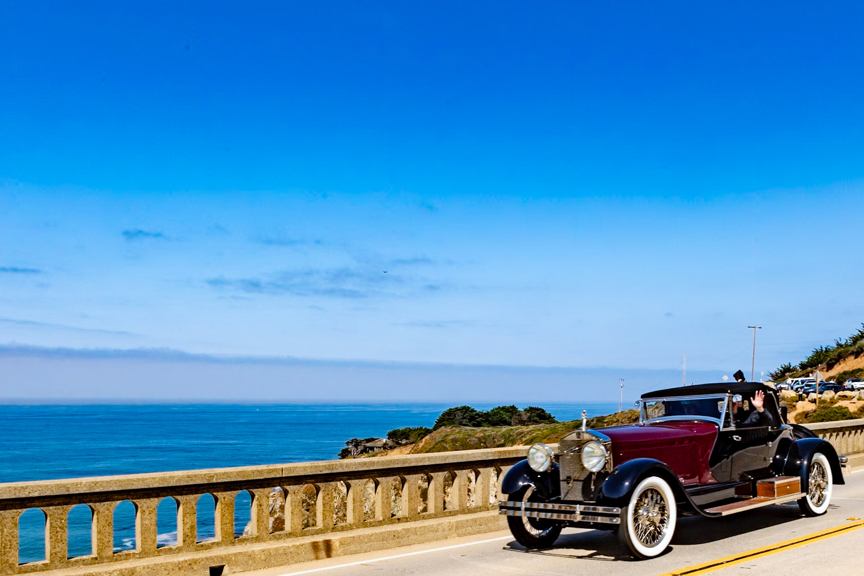 Isotta Fraschini marketed their elegant automobiles to the new American aristocracy, the stars of stage and screen—and they flocked to Isotta’s showrooms on Fifth Avenue in New York City, often paying a lot more for an Isotta than they would have paid for a Model J Duesenberg. Clara Bow and Rudolph Valentino both owned Isottas. This 8A SS chassis was built at the Isotta Fraschini factory in Milan then shipped to the LeBaron Company to be fitted with this two-seat boattail body for America’s “Darling of Broadway and The Silent Screen,” Marguerite Clark, who was the inspiration for Walt Disney’s character Snow White. The car was later owned by Jim Thomas in the 1960s. It was shown by Peter T. Boyle at the 2007 Pebble Beach Concours d’Elegance and placed Second in Class.