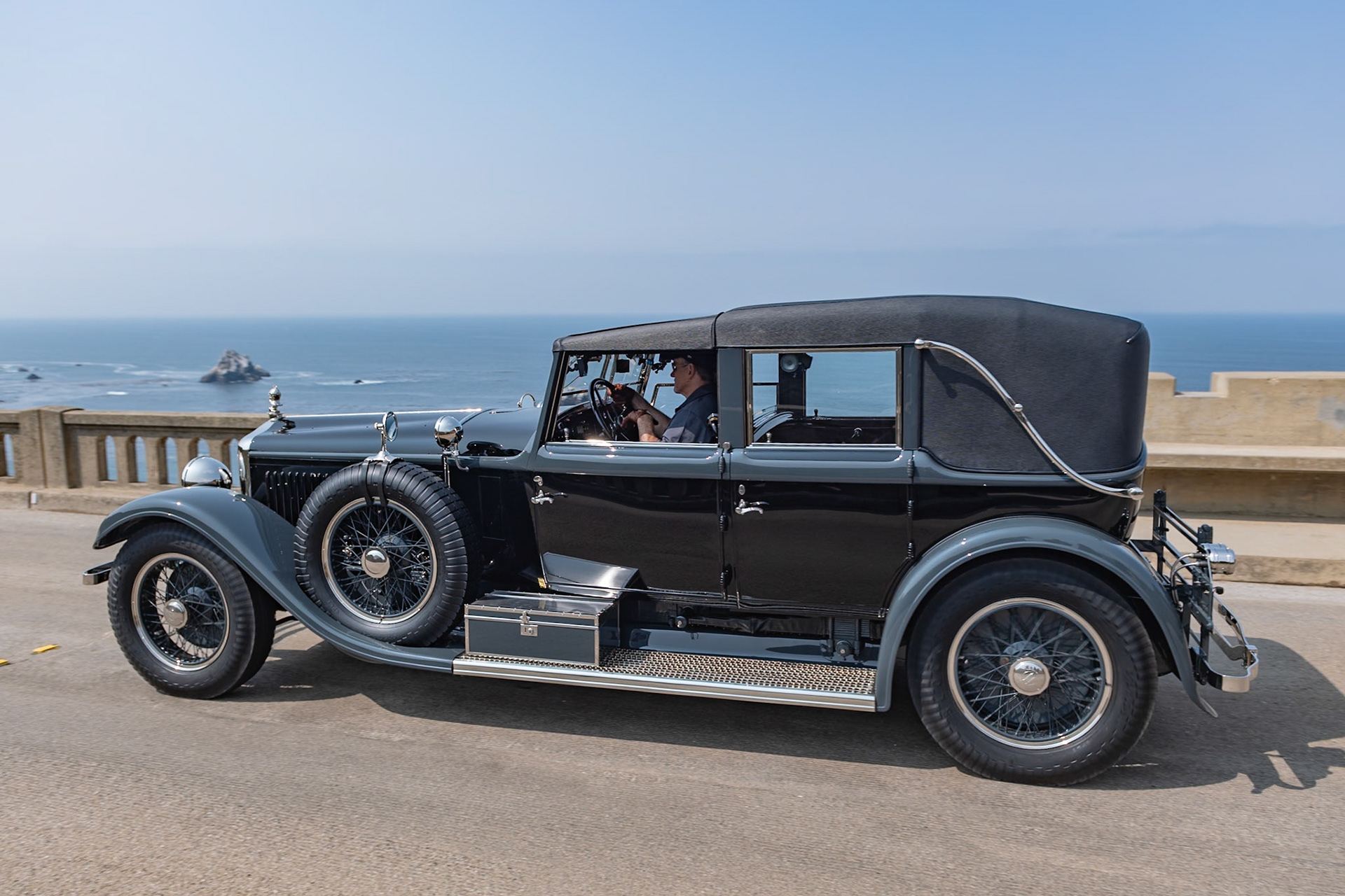 Belgium’s car industry included marques such as FN, Impéria, Excelsior, and Métallurgique, but the most famous was Minerva, based in Antwerp. Sylvain de Jong established Minerva in 1897, and car production began in 1904. In 1908, Minerva acquired a license to produce the almost silent Charles Knight–designed sleeve-valve engine, and the company began to compete seriously with marques such as Rolls-Royce and Hispano-Suiza. Minerva’s list of customers included film stars and maharajas, as well as the royal families of Belgium, Sweden and Norway. In 1926, the company introduced the AF model, which featured a 5.3-liter, 6-cylinder engine. This Type AF Transformable Town Car was built by Hibbard &amp; Darrin of Paris and supplied through Paul Ostruk, a small coachbuilder who owned the Paris and New York Minerva franchises. After many years with different owners, this unique Minerva was restored by Thomas Lester in the early 1980s and was named Best of Show at the 1987 Pebble Beach Concours d’Elegance.