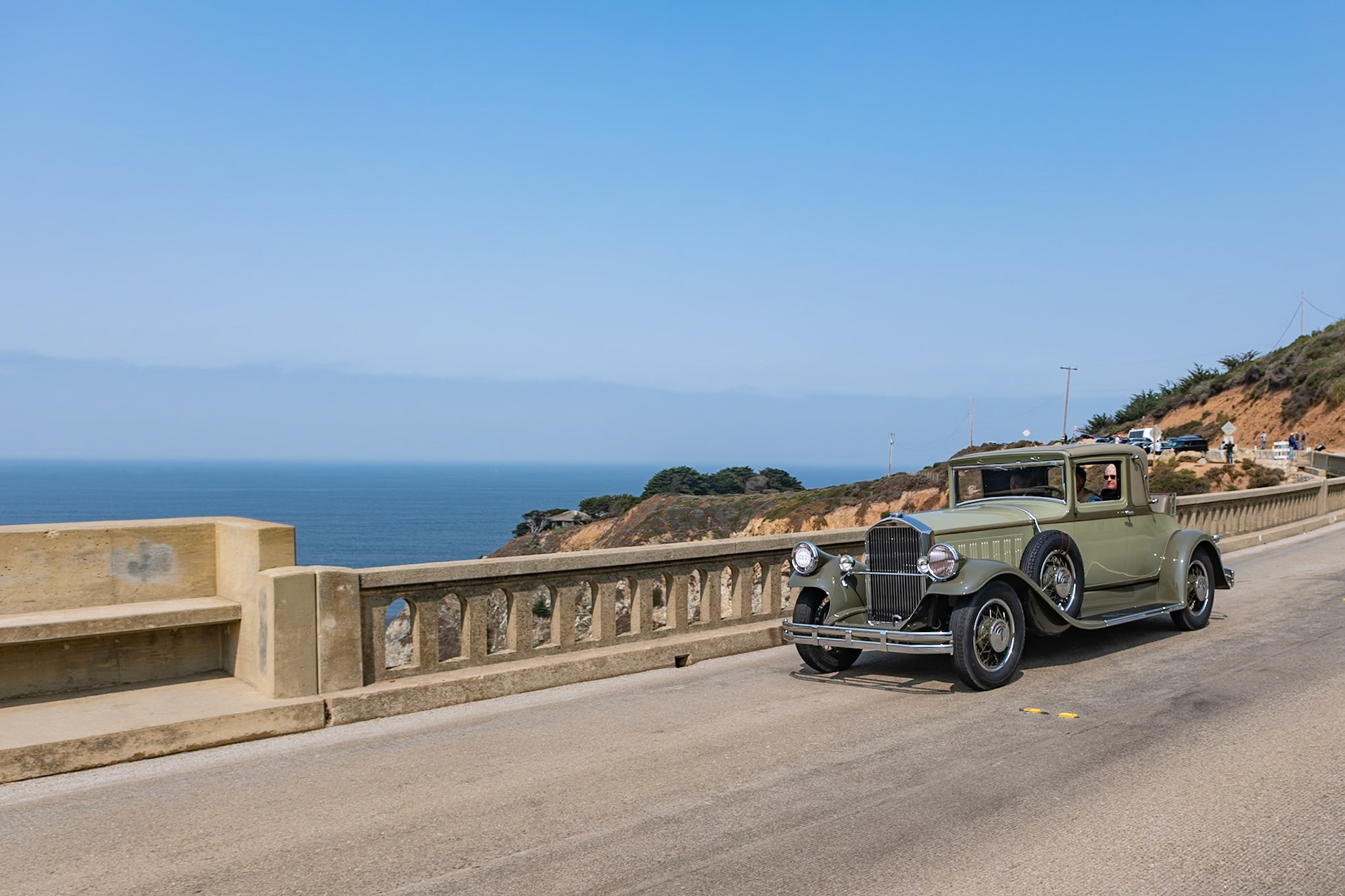 In 1928, Pierce-Arrow merged with the Studebaker Corporation in 1928, saving it from bankruptcy, and for five years it was the fourth largest automotive conglomerate after GM, Ford and Chrysler. For 1929 Pierce-Arrow introduced the Models 133 and 143—so-named for the length in inches of their respective wheelbases. The L-head straight-8 engined cars boasted more modern styling while retaining the rather conservative look that customers expected. The majority of cars included the marque’s trademark fender-mounted headlights styled by Herbert Dawley. This Pierce-Arrow Model 133 Coupe was discovered by Ross Myers in a tobacco barn in Roanoke, Virginia, in 1970. Two years later Ross’s father, Allan C. Myers, brought it home to Pennsylvania where it underwent a complete rebuild. The car later passed to Ross, who has recently restored it and is sharing it here, fulfilling his father’s dream that the car might one day be shown at the Pebble Beach Concours d’Elegance.