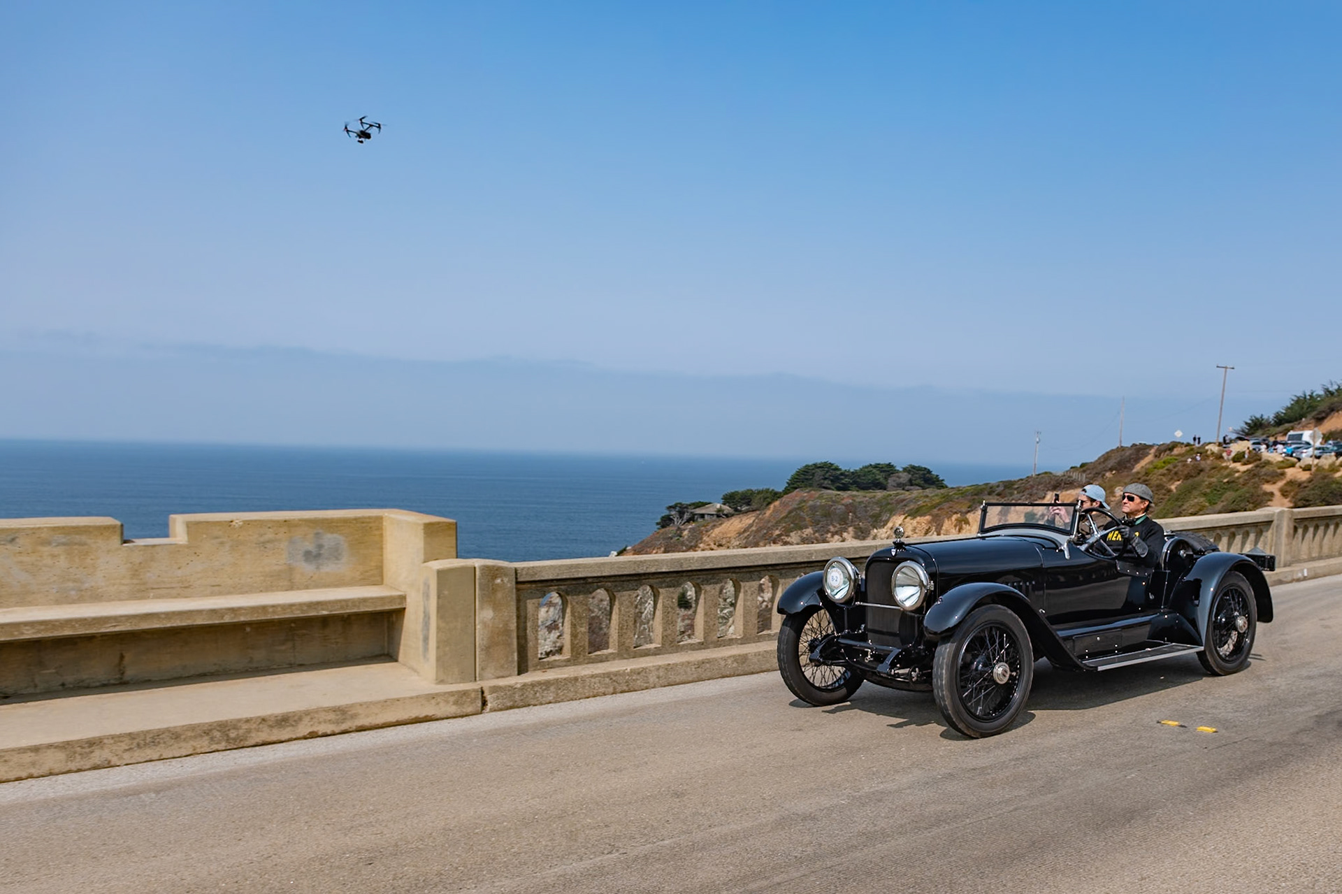 Mercer was world famous for the fast and agile automobiles it built before World War I. In 1915, after five years in business, the company introduced an all-new model, the L-head raceabout, which remained in production for nearly a decade and established itself as the foremost American speed machine of the Nickel Era. The Series 5 Raceabout was one of the fastest and most powerful automobiles on American roads. The car had an advanced long-stroke L-head 4-cylinder engine in a superbly engineered chassis with live-axle suspension and, eventually, four-wheel brakes. With its lightweight aluminum body, this gentleman’s sports car quickly gained a reputation as a potent competition car. Only a few dozen L-head Raceabouts were made, and they are very collectible today. Carefully restored, this example remains highly original having spent many years in the famous Paine Collection in Maine.