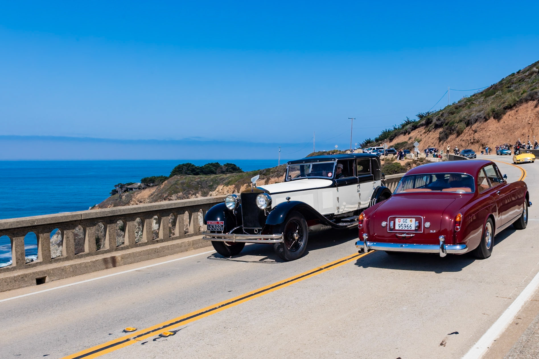 This 1929 Tipo 8A bodied by Cesare Sala is thought to have been delivered to Alpe &amp; Saunders, a car dealership and coachwork company in London, which sold it to a young Indian prince, the Raja Sajid Husain Ali of Kotwara, who was studying at Edinburgh    University. The prince had seen his favorite film star and Isotta owner Rudolph Valentino in the film The Young Rajah, and this influenced his choice of automobile. He returned to India in 1937 to marry the Princess Selma, Sultana of Turkey, and the Isotta was used as their wedding car. It remained with the royal family there until the 1970s, when it was purchased at auction by Peter Grant, manager of the legendary rock band Led Zeppelin. The car later went to the Imperial Palace Collection in Las Vegas. It was last seen at Pebble Beach in 2008.