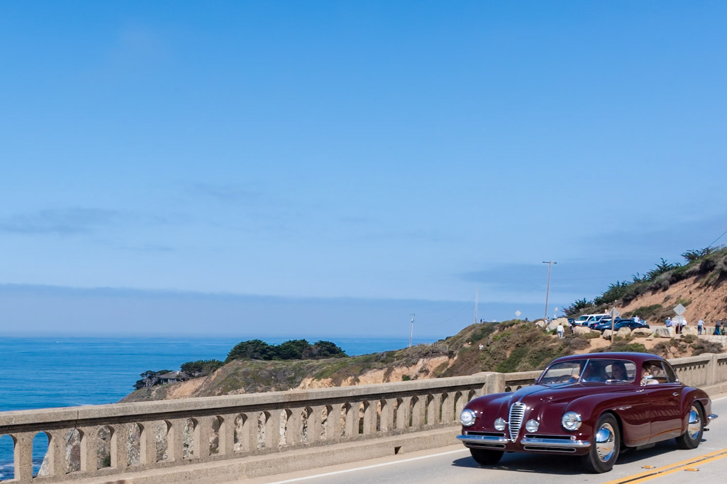 Alfa Romeo built thirty-two 6C 2500 SS with elegant Villa d’Este bodies and twenty-one are known to survive. One coupé (chassis 915900) was finished by Carrozzeria Touring in March 1951 for Riccardo Giamundo from Naples, who was then only 25 years old. By 1972, it was registered to an owner in Rome. Subsequently it was apparently stored in the catacombs of Naples, where it was discovered in 2005 alongside many other classics during the excavations of the Tunnel Borbonico. The vehicles had apparently been seized by the local police for tax reasons. When found, this Alfa Romeo was badly damaged and in a derelict condition, but it has subsequently been rebuilt in Italy and Germany.