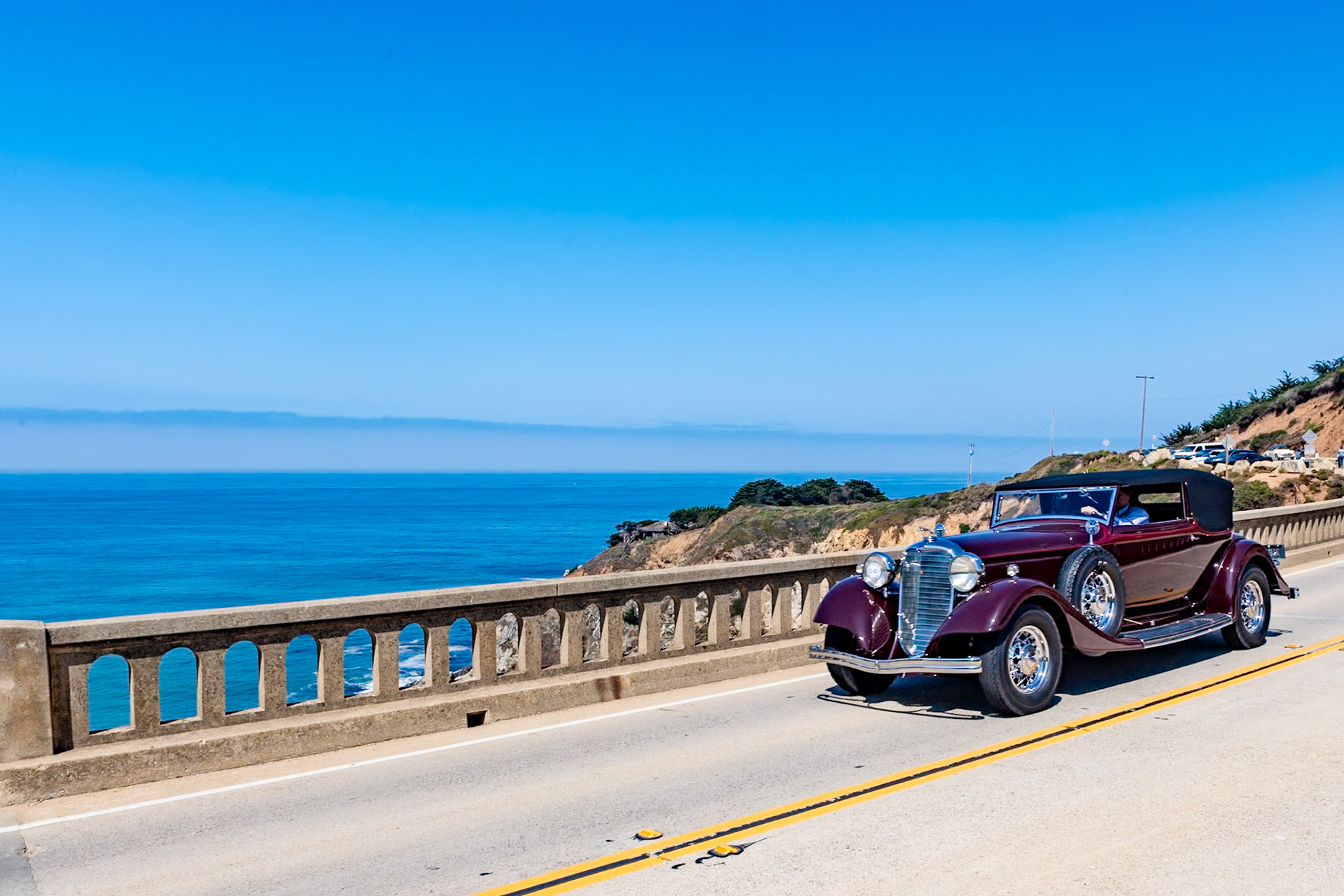 This Lincoln KB-260 (chassis KB2432) has an L-head 448-cubic-inch, 150 bhp V-12 engine and is fitted with one of the most attractive of the coachbuilt bodies then available. Although just 533 KB chassis were sold, a remarkable 26 different body styles were offered by Lincoln and another 17 styles were available from custom coachbuilders. Built by Brunn &amp; Company of Buffalo, New York, this striking Convertible Victoria with its low windshield, clean lines and close-coupled body is a masterpiece of the Classic Era. It is one of only three examples known to exist. It was first restored by noted Lincoln collector Roy Warshawsky and remained in his collection until his death. It was then acquired by Richard Scott, who returned the car to full operating condition after many years on static display. The current owner has further restored it.