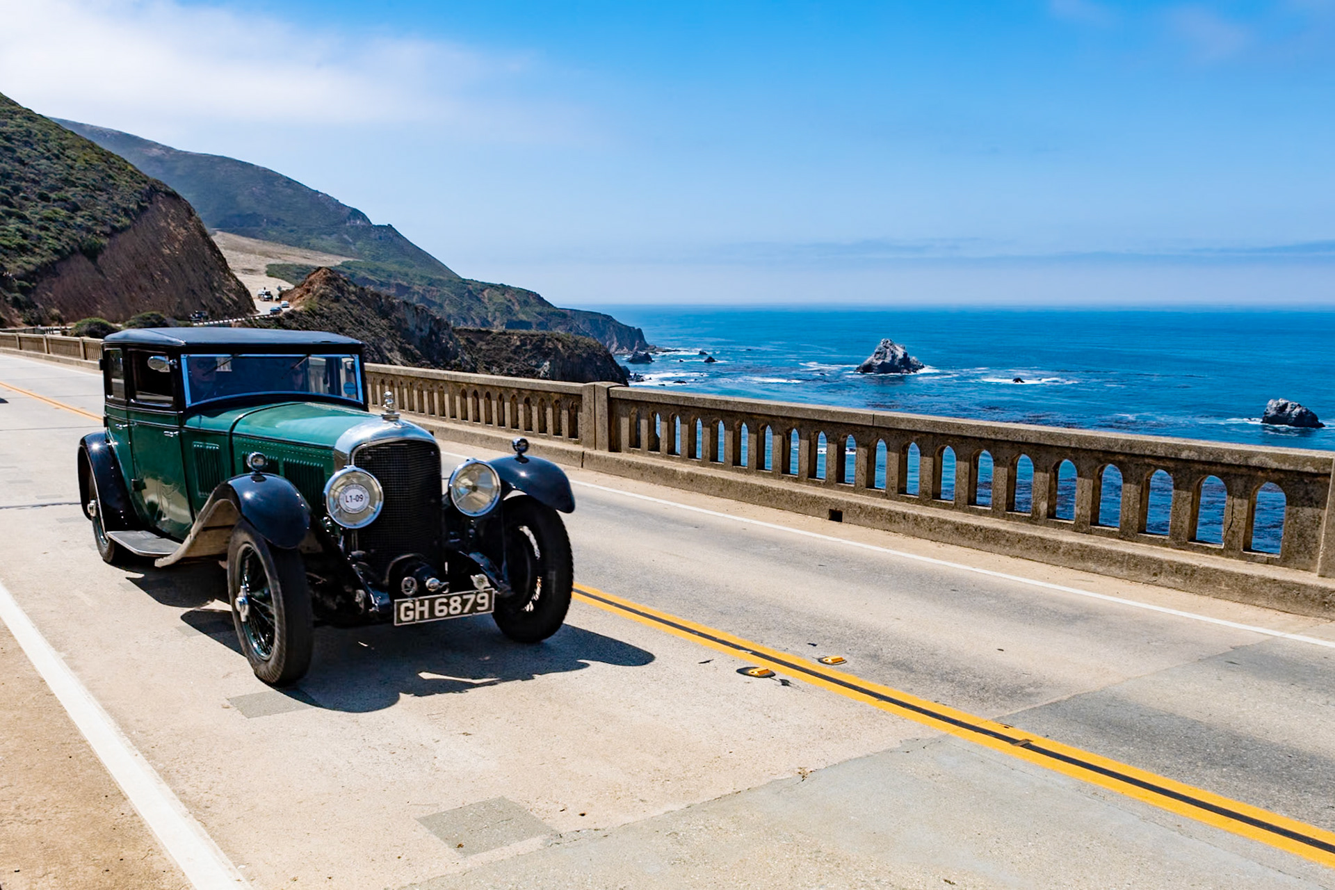 The Speed Six Bentley was introduced at the 1928 Olympia Motor Show in London as a more sporting version of the marque’s earlier standard 6½ Litre chassis. The new model caught the public’s eye and imagination after scoring triumphs at Brooklands and Le Mans. The Speed Six had an engine that was uprated with twin SU carburetors, which increased the power to 160 bhp. The most obvious external change was a new radiator and bulkhead with parallel sides, rather than the tapered radiator of the Standard Six, and it was built on an 11'6" wheelbase chassis, rather than the 12'6" wheelbase chassis of the Standard Six. This 1930 Bentley Speed Six (chassis NH2741) bodied by Gurney Nutting was sold to its first owner through the Bentley dealership of Kensington Moir &amp; Straker Ltd. of London. Gurney Nutting bodied 46 Speed Six chassis in total, almost a quarter of the 182 Speed Six that were built by Bentley Motors, but only four Speed Sixes exist today with their original Weymann sports saloon bodies and this is the only Speed Six that retains its original Gurney Nutting coachwork.