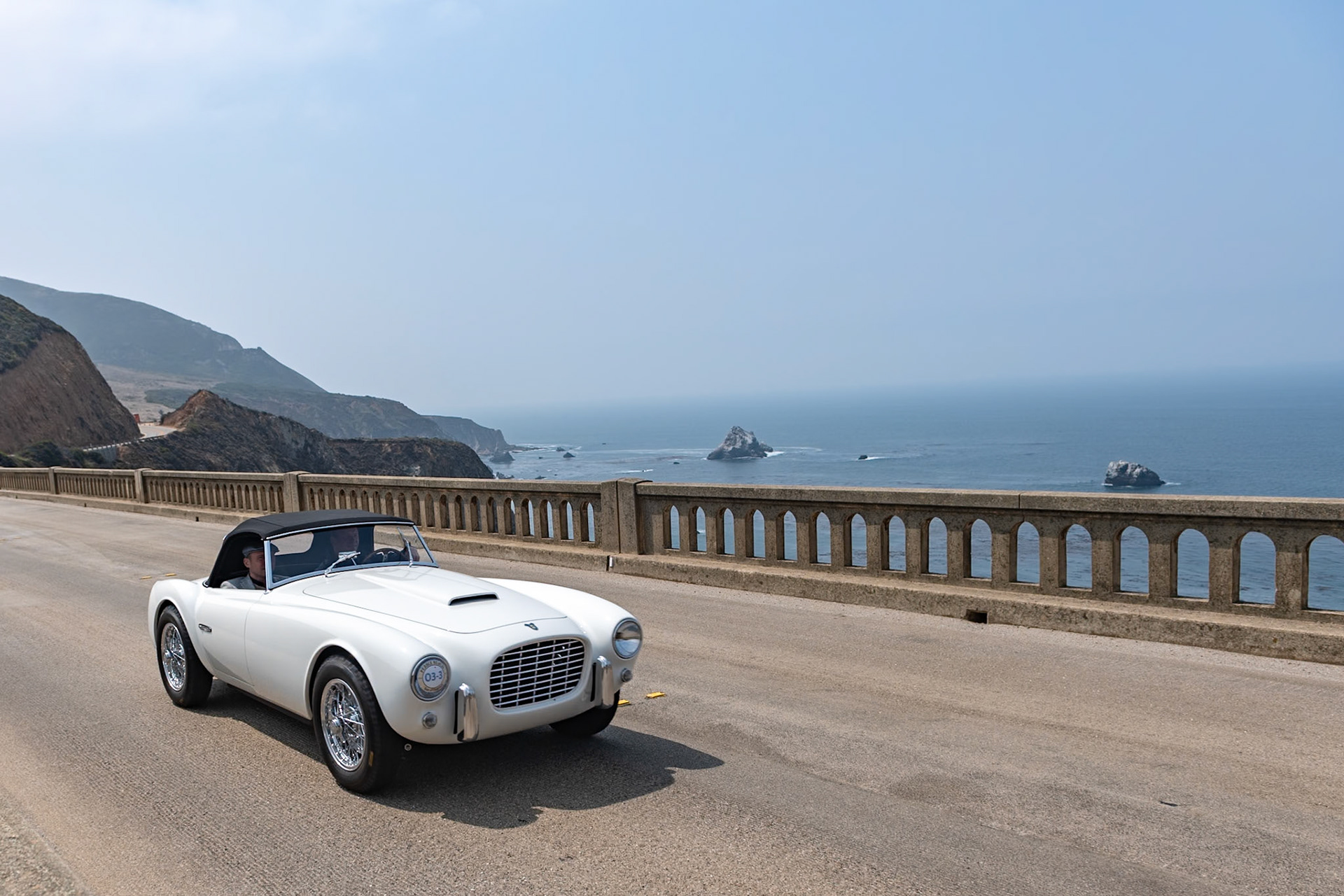 Siata, standing for Società Italiana Auto Trasformazioni Accessori, began as a small Fiat tuning shop, founded in 1926 by amateur race driver Giorgio Ambrosini. Production of Siata’s first sports car, the Siata Amica, began in 1948 and continued until 1953 when the company introduced the 208S featuring Fiat’s 2.0-liter 8V engine. Only 33 of these handmade Siata 8V spiders designed by Giovanni Michelotti were built by Carrozzeria Motto in Turin. This car (chassis 513) is the only Siata ever to win an SCCA Sports Car Championship. It has an extensive race history, winning 23 trophies from 23 races during the 1960, 1961 and 1962 seasons, and being driven at different times by Otto Linton, Douglas Diffenderfer and Don Erlbeck. After 52 years with the Erlback family, the car was acquired by the present owner who has restored it to its original configuration.