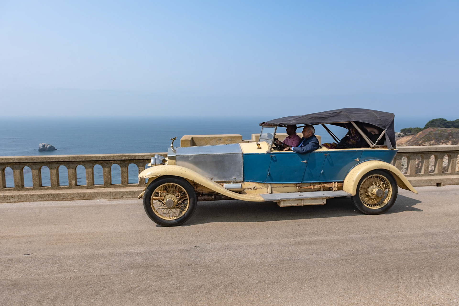 Of all the cars sold to the royal families of India, the 40/50 HP Rolls-Royce Silver Ghost is probably the most famous. This 97-year-old example, called The Wankaner Rolls-Royce, has been with the same family for four generations. Purchased in 1921 by the current custodian’s great-grandfather, His Highness the Maharana Amar Singhji of Wankaner, it was used only on very important occasions and at official ceremonies, including the visit of the Viceroy and Governor General of India and other heads of state, as well as several weddings of the Wankaner royal family. Due to such light use, the car has covered just over 3,000 miles overall, which probably makes this unique car one of the lowest mileage original Silver Ghosts in the world.