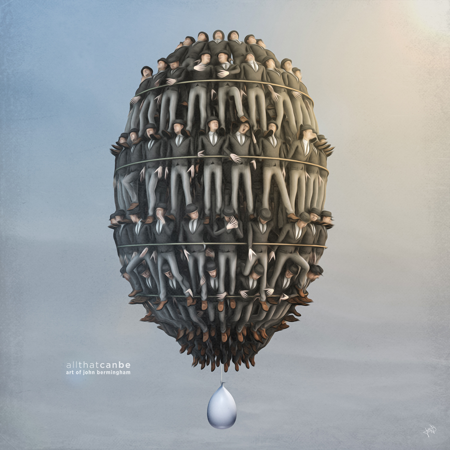 Tie it to a balloon, and let it go...