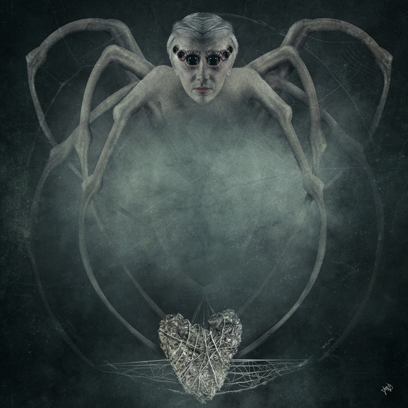 I wrapped our love in all this foil, silver-tight like spider legs