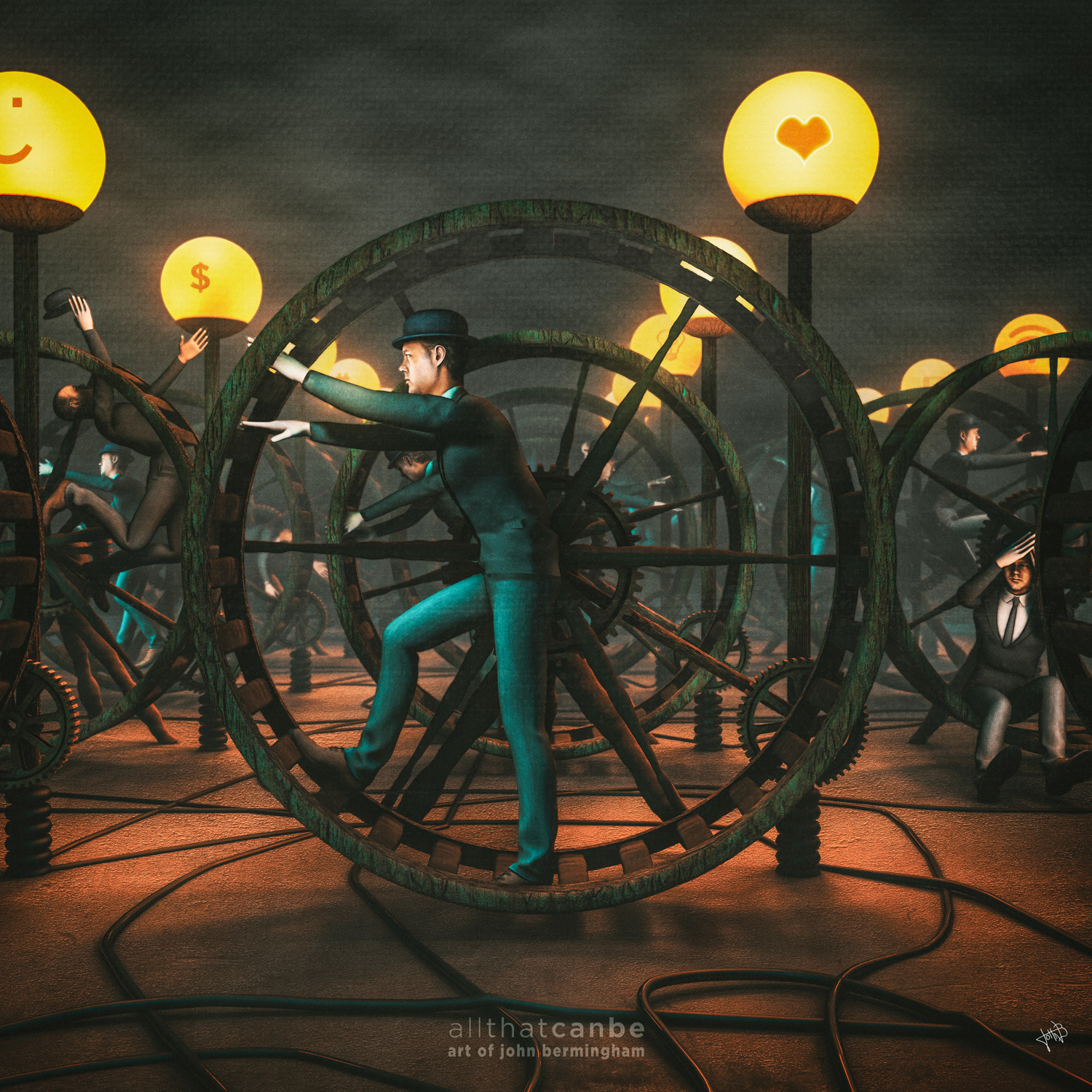 Always running circles, going nowhere